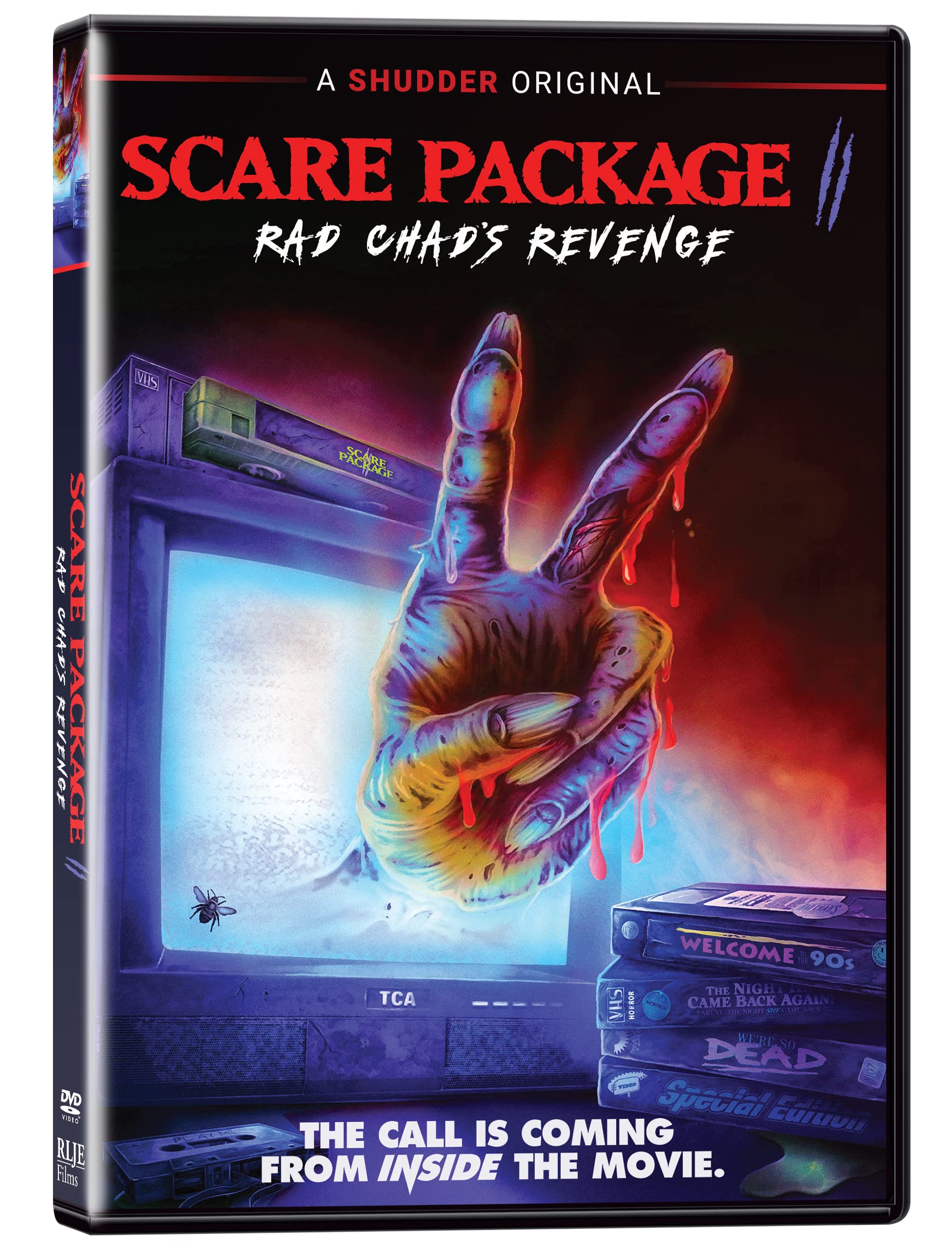 Scare Package II Rad Chads Revenge con efectos gore prácticos y antología de humor negro