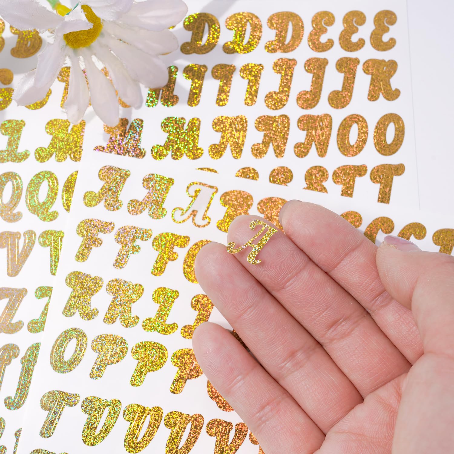 10 arkuszy winylowych naklejek z literami alfabetu, 2000, samoprzylepne, złote litery i cyfry, 0,5 cala naklejki na adres, etykiety na skrzynki pocztowe, okna, znaki DIY, rękodzieło, ciężarówki, drzwi