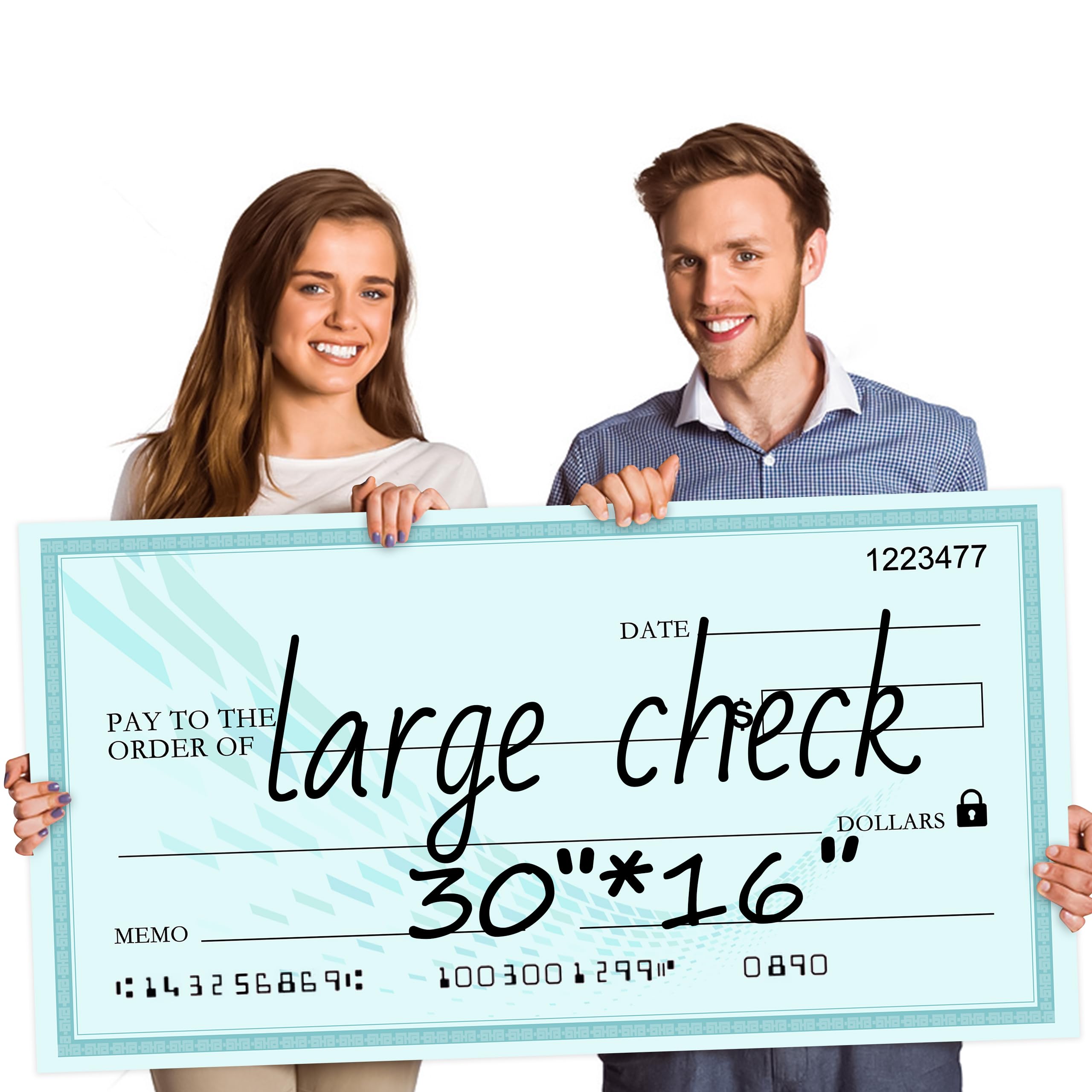 Donation Check Size