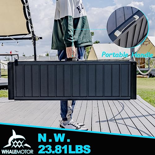 Vista 22 de Rampa portátil para silla de ruedas de 7 pies, rampa portátil plegable de aluminio antideslizante, rampas para sillas de ruedas para el hogar