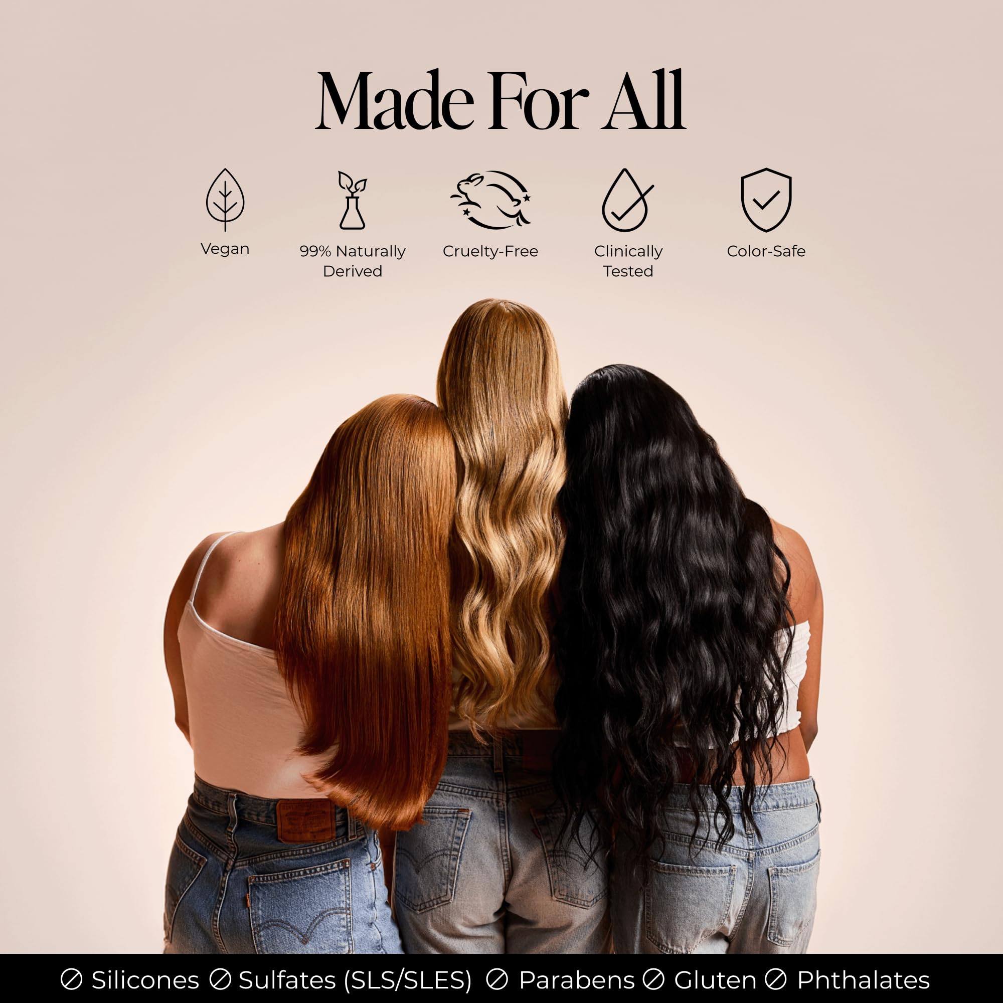 LolaVie Restorative Conditioner - 24 oz, Hydrating, Bond-Building, Color Safe