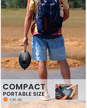 Amazon.co.jp: OutdoorMaster 20PSI 高圧パドルボードポンプ