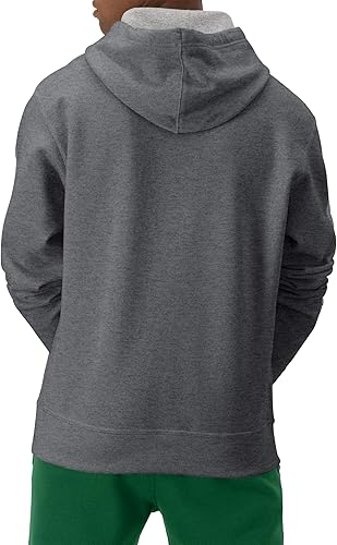 Miniatura 47 de Champion - Sudadera con capucha para hombre, cómoda, de vellón Powerblend (tallas regulares o tallas grandes o altas). Negro - C Logo