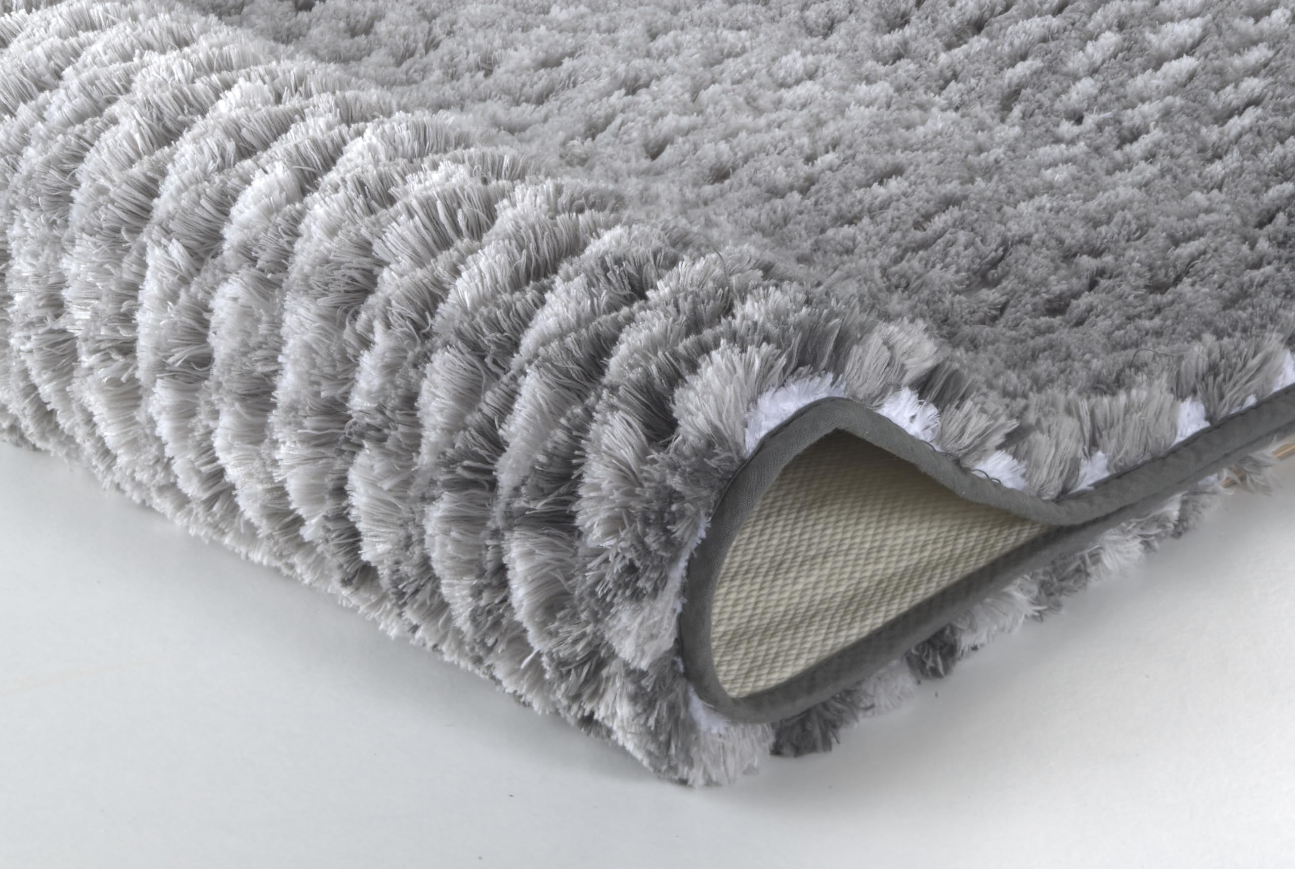 Kleine Wolke Cory 229121901135 Bath Mat 60 x 60 cm Anthracite Grey, 60 x 60 cm (Rectangular) - Image 2