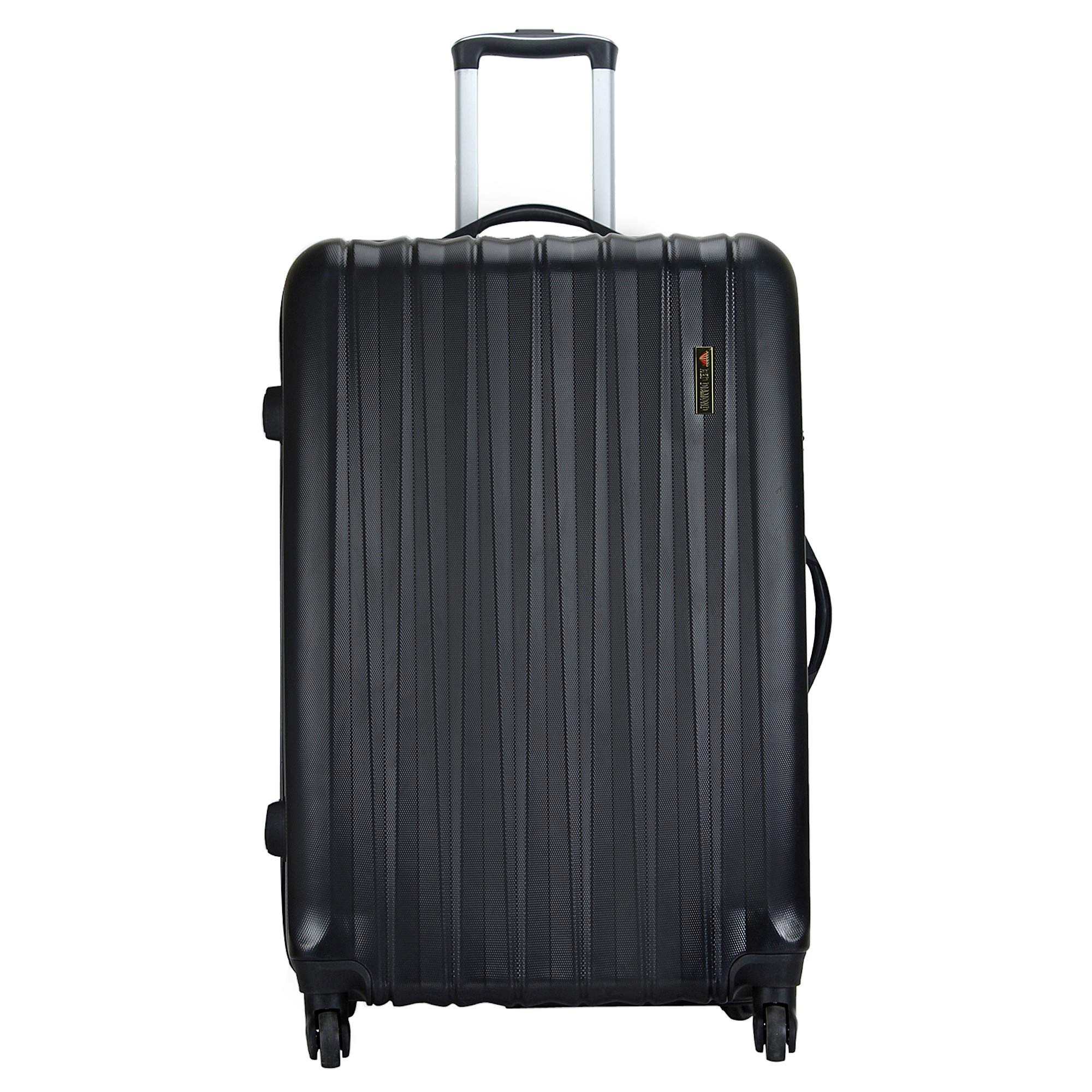 Tramp & BadgerABS Hard Cabin Luggage (Single-ABS trolley-RBLACK-28)
