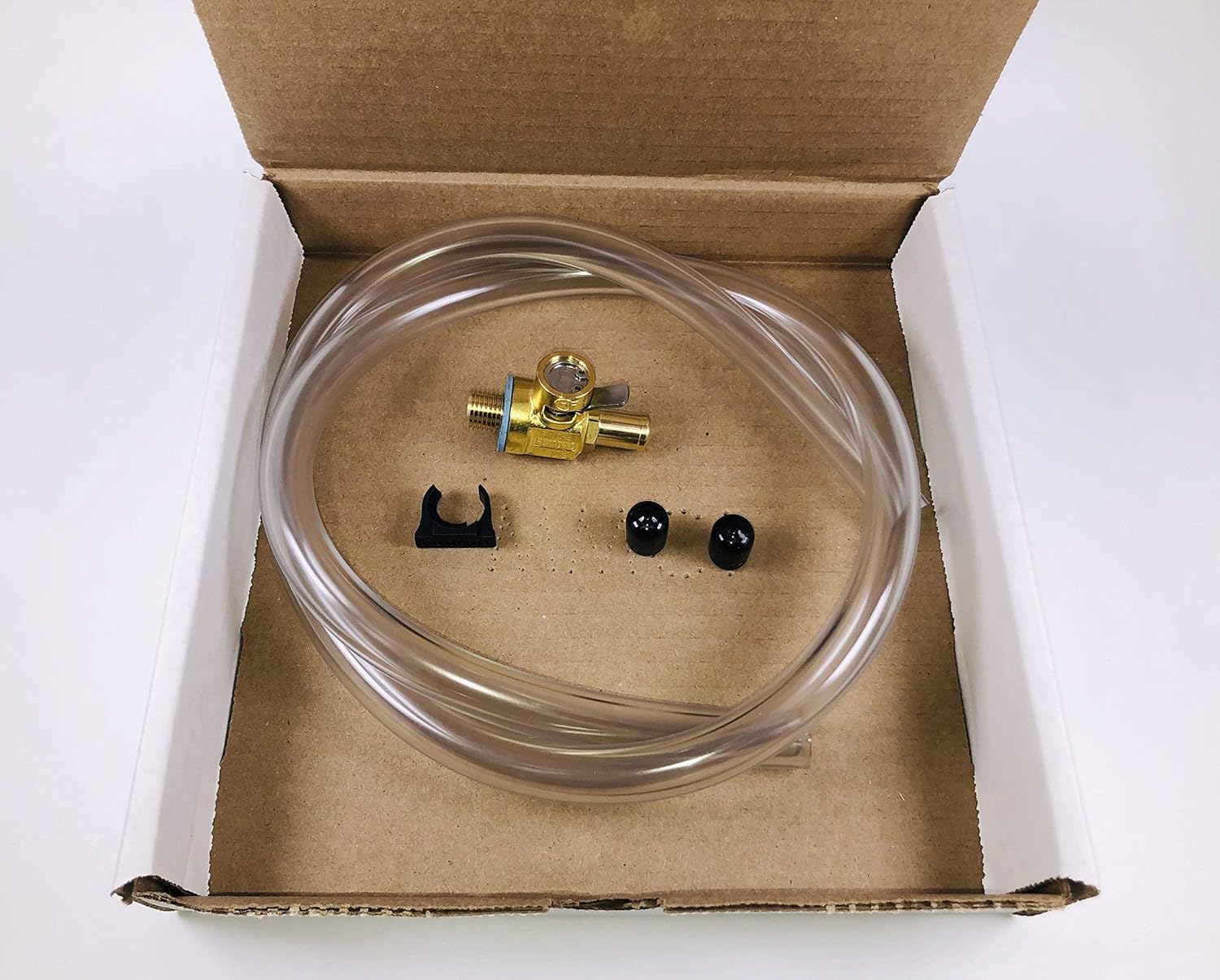 Fumoto F106N Oil Drain Valve with Heavy Duty 3' Hose Kit for Fumoto Long Nipple