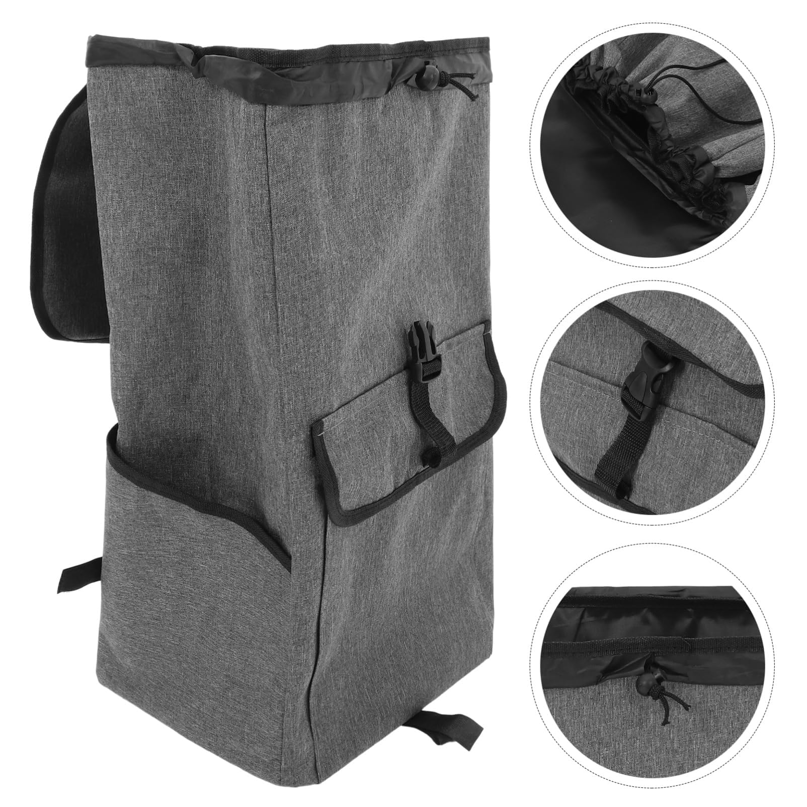 Sac de rechange pour caddie d'épicerie – Sacs de courses pliables en tissu Oxford, grande capacité de 43 L, sacs de rangement imperméables pour chariot