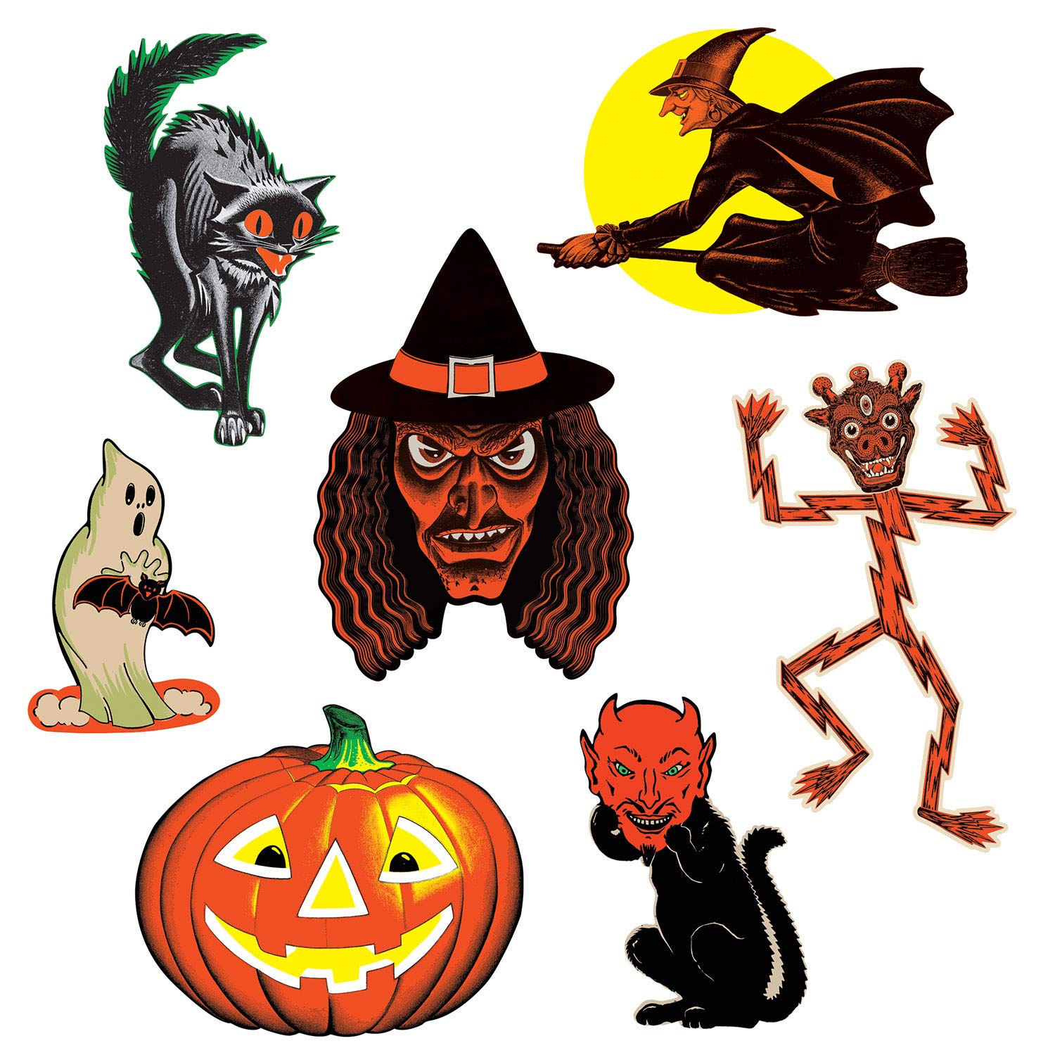 BeistleVintage Halloween Classic Cutouts