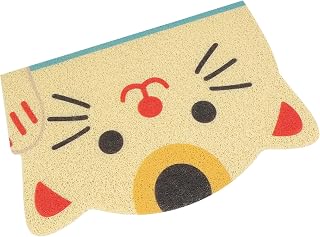 Cat Litter Box Mat Cat Design Litter Capture Non- Pet Accessory Easy to and Maintain
