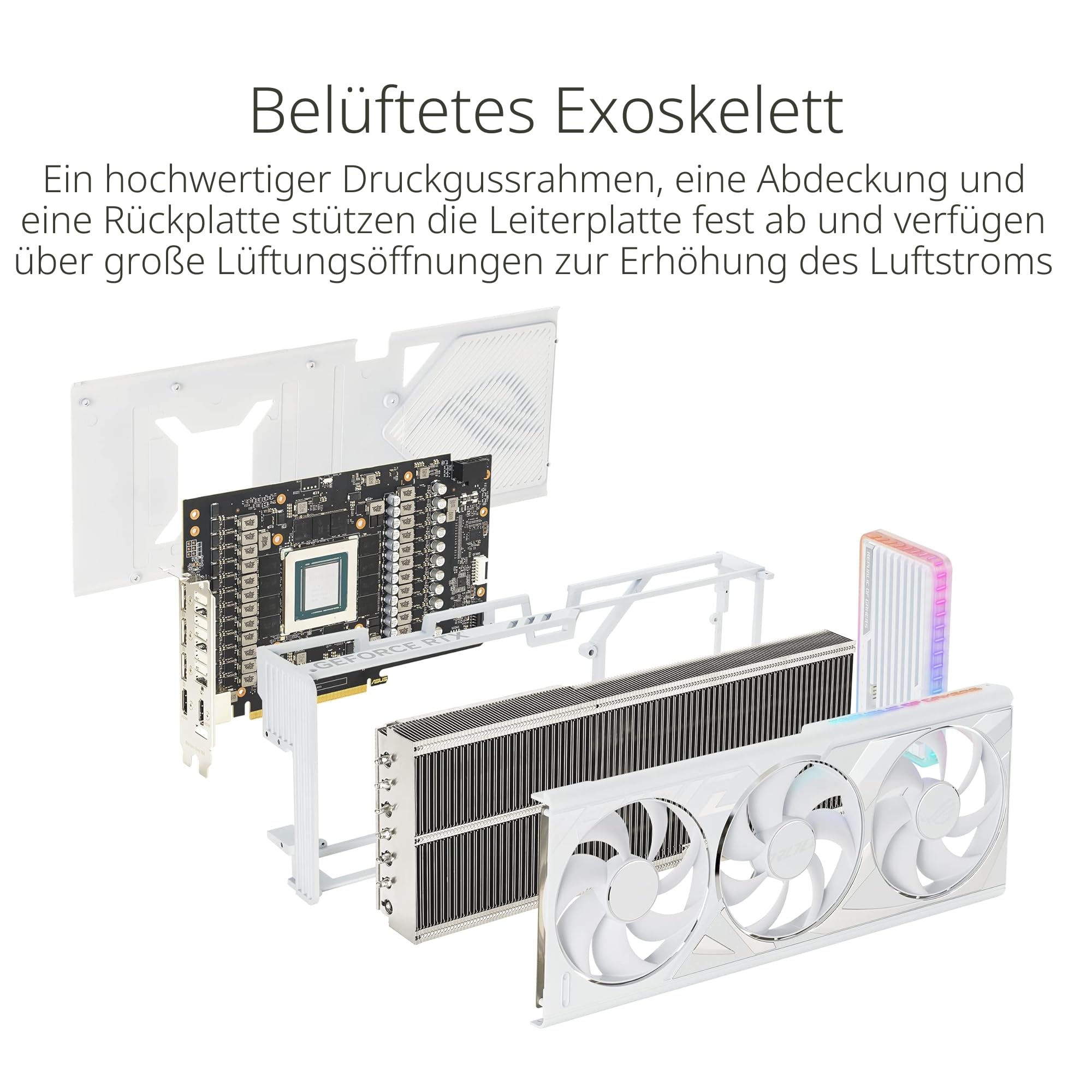 Asus ROG Strix GeForce RTX 4090B White OC Edition Gaming Grafikkarte (NVIDIA DLSS 3 – Bild 5
