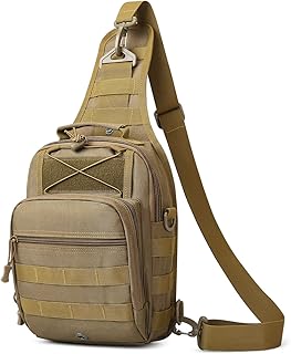 G-raphy Zaino Monospalla Uomo Militare Casuale Marsupio Sportivi Borsa a Tracolla Marsupio Uomo Sportivo USB Borsetta Monospalla Militare per Campeggio Escursionismo Ciclismo Viaggio