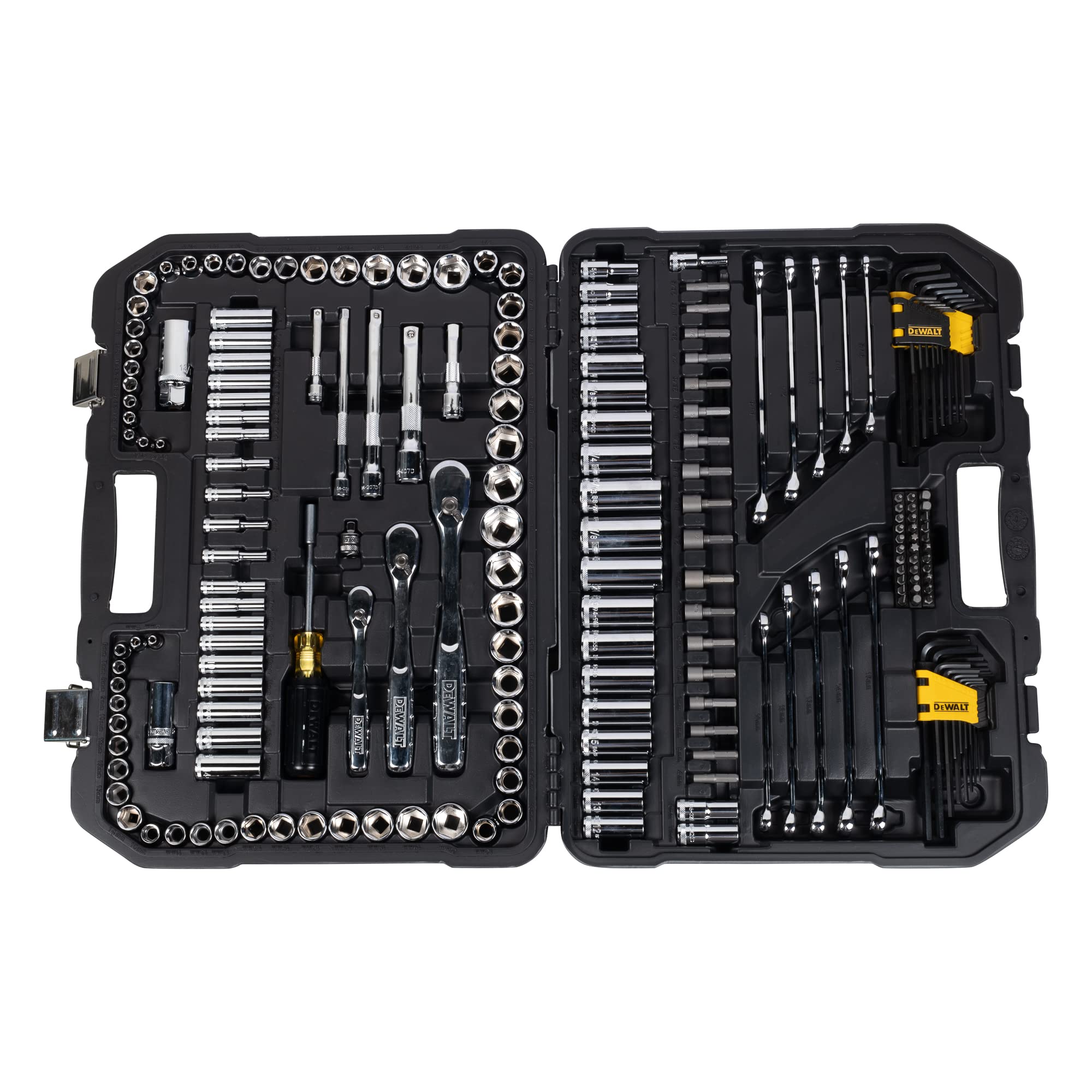 DEWALT DWMT81534-1 zestaw narzędzi mechanicznych z wytrzymałym futerałem