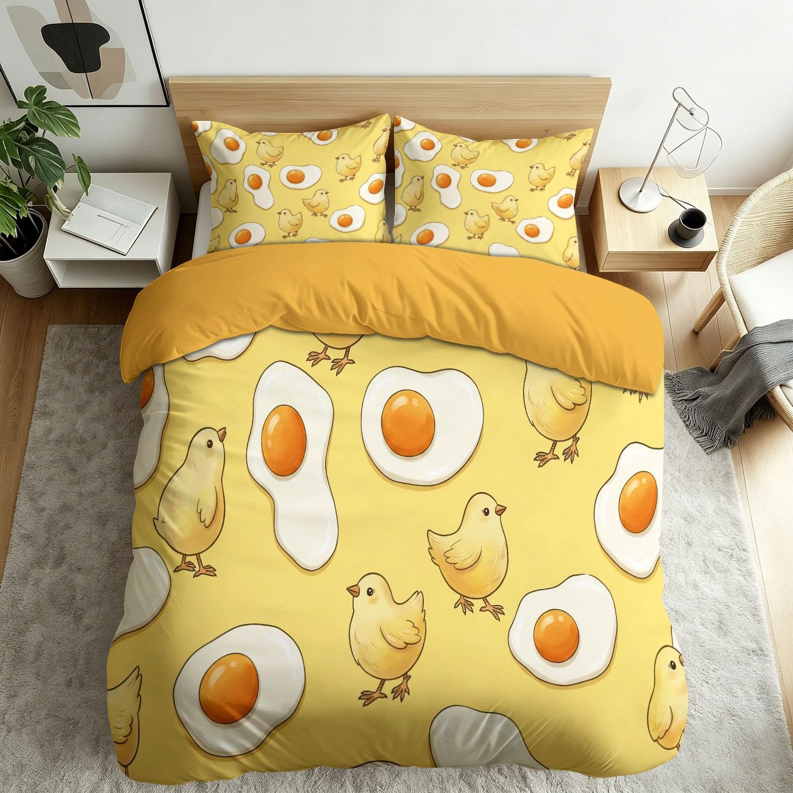 Housse de couette 1 personne en microfibre douce hypoallergénique et respirante
