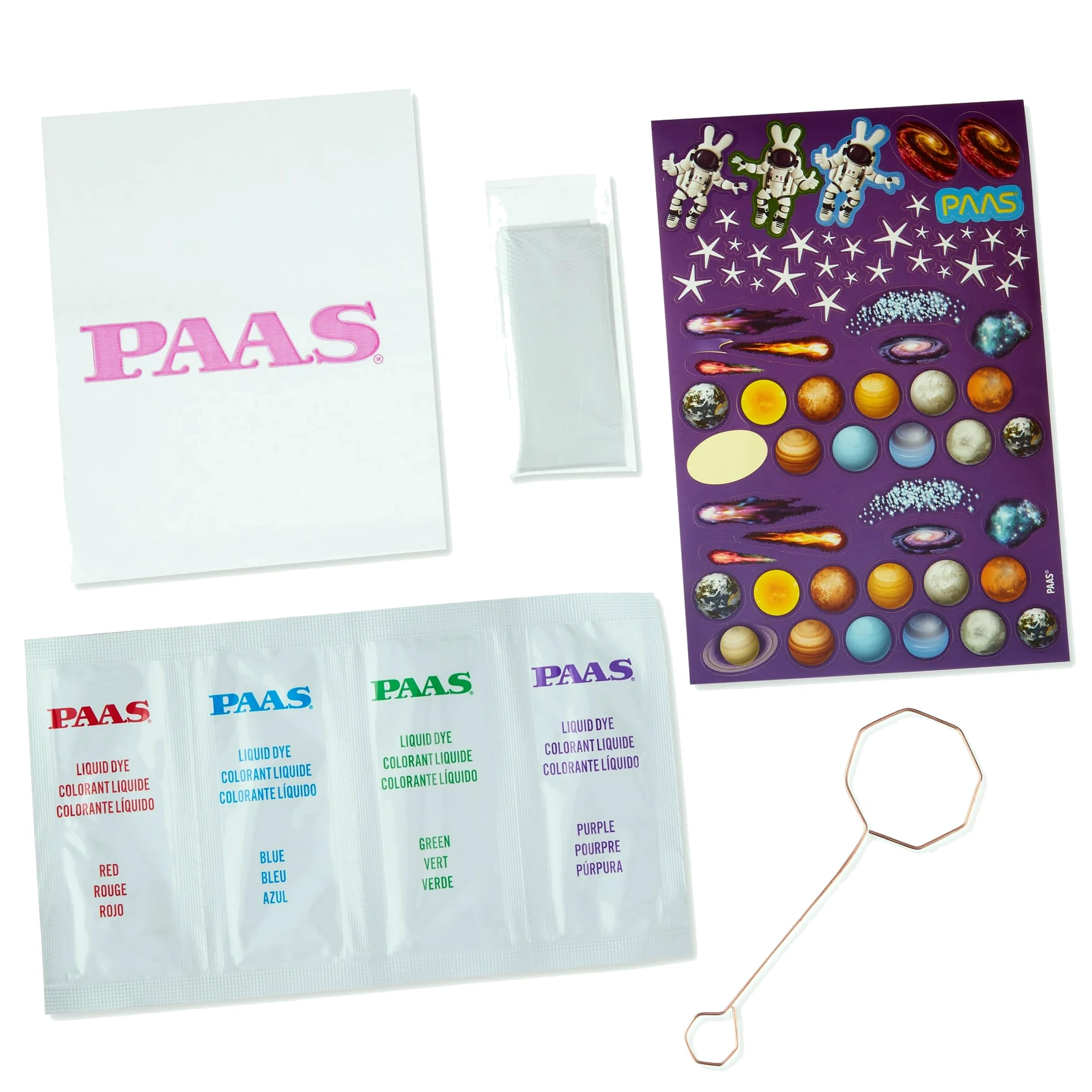 PAAS Cosmic Egg Decorating Kit Out of This World Dye Kit, Small