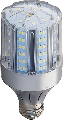 LED-8038E40-A - Bombilla LED de reequipamiento con bolardo y poste superior, 4000 Kelvins, blanco natural