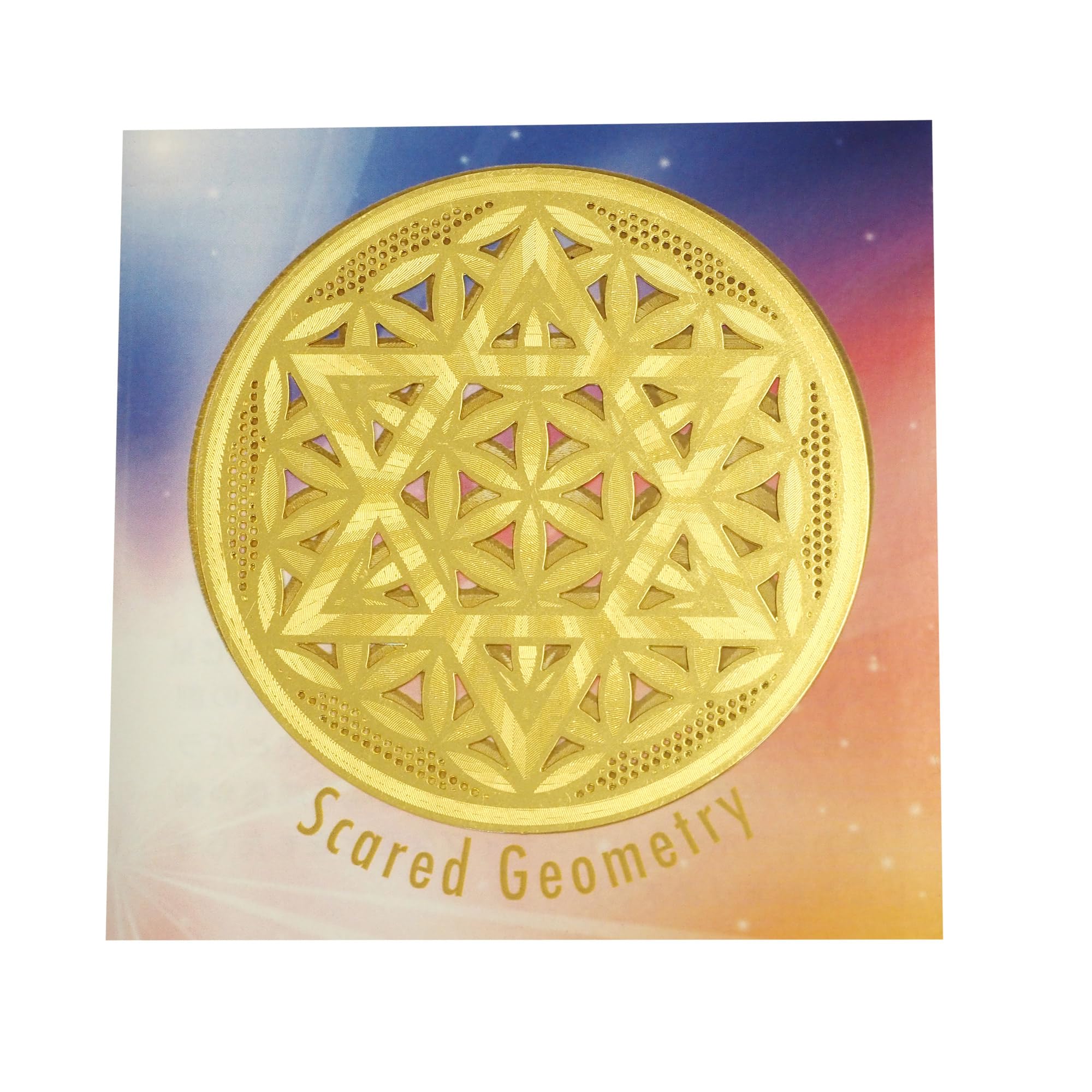 Amazon.co.jp: RELIGHT フラワーオブライフ 六芒星 神聖幾何学 