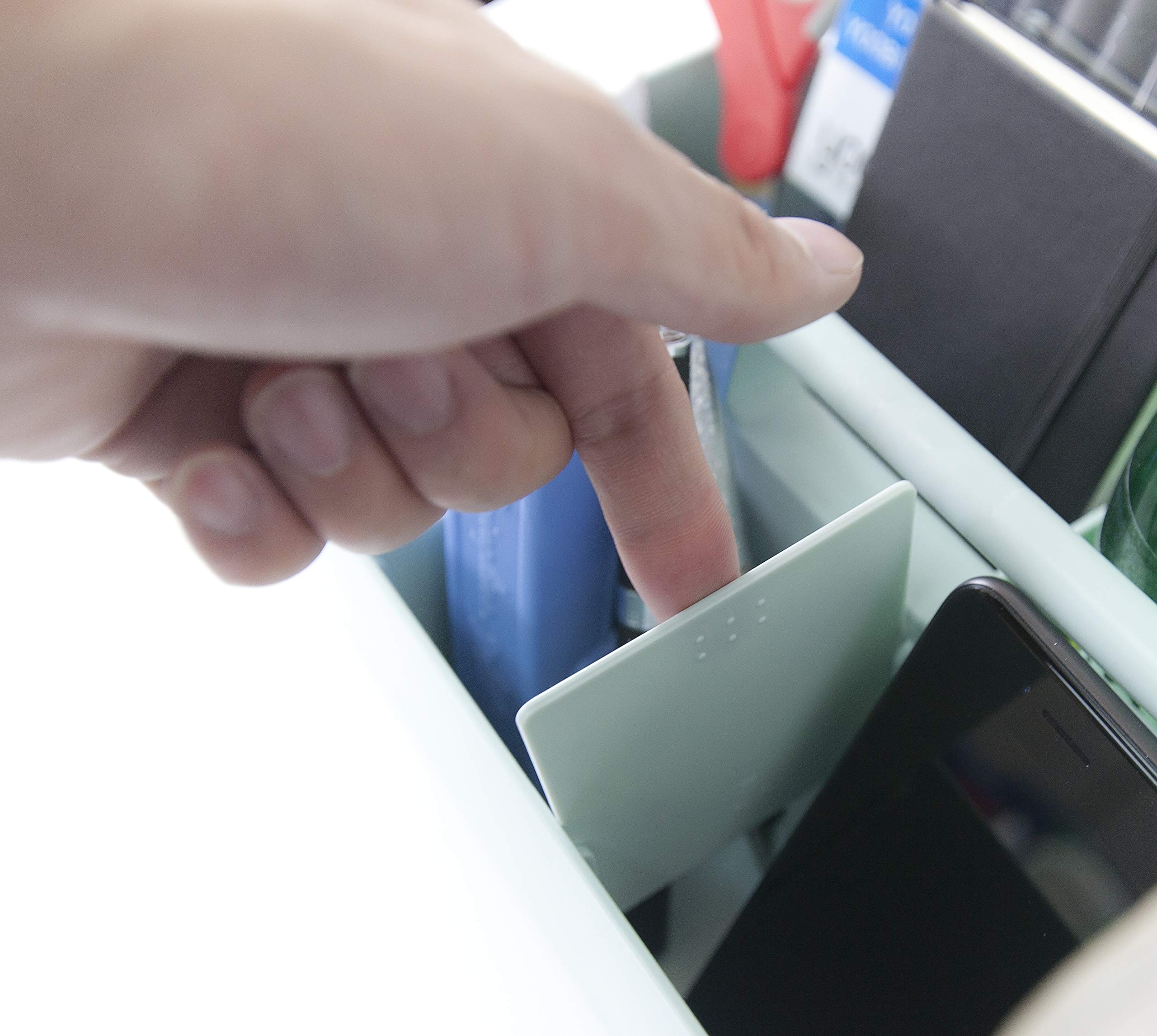 Organiseur De Maquillage Portable Avec Poignée - 8 Compartiments Amovibles - Plastique - Pour Salle De Bain Ou Bureau