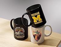 Vista 6 de R and R Imports Cozumel Mexico Souvenir - Taza de café de cerámica, 12 onzas, color blanco A