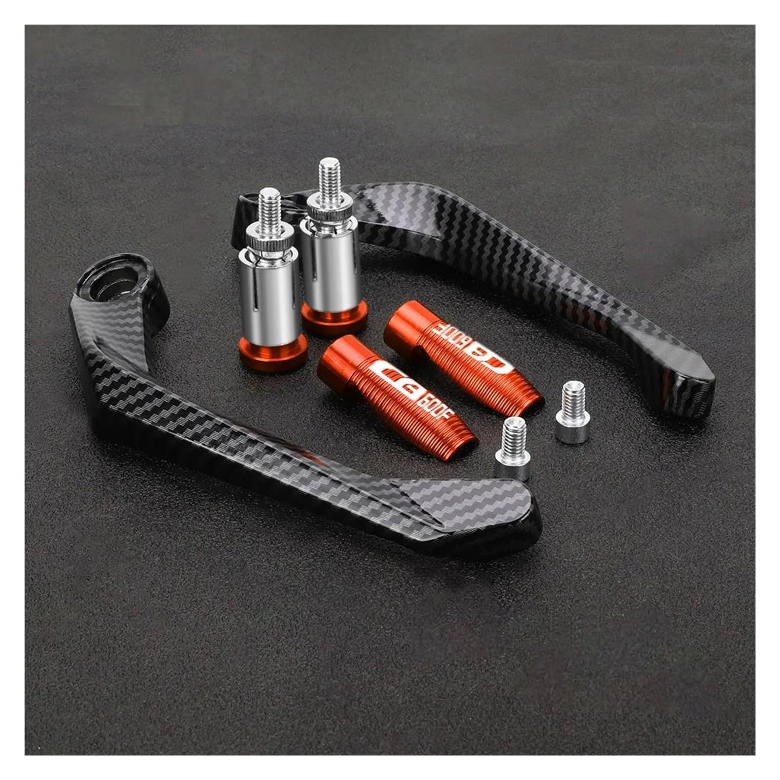 Yuhow Orange Motorcycle Joystick Guards For Hornet Cb600f Cb600 Cb599 600(Orange)