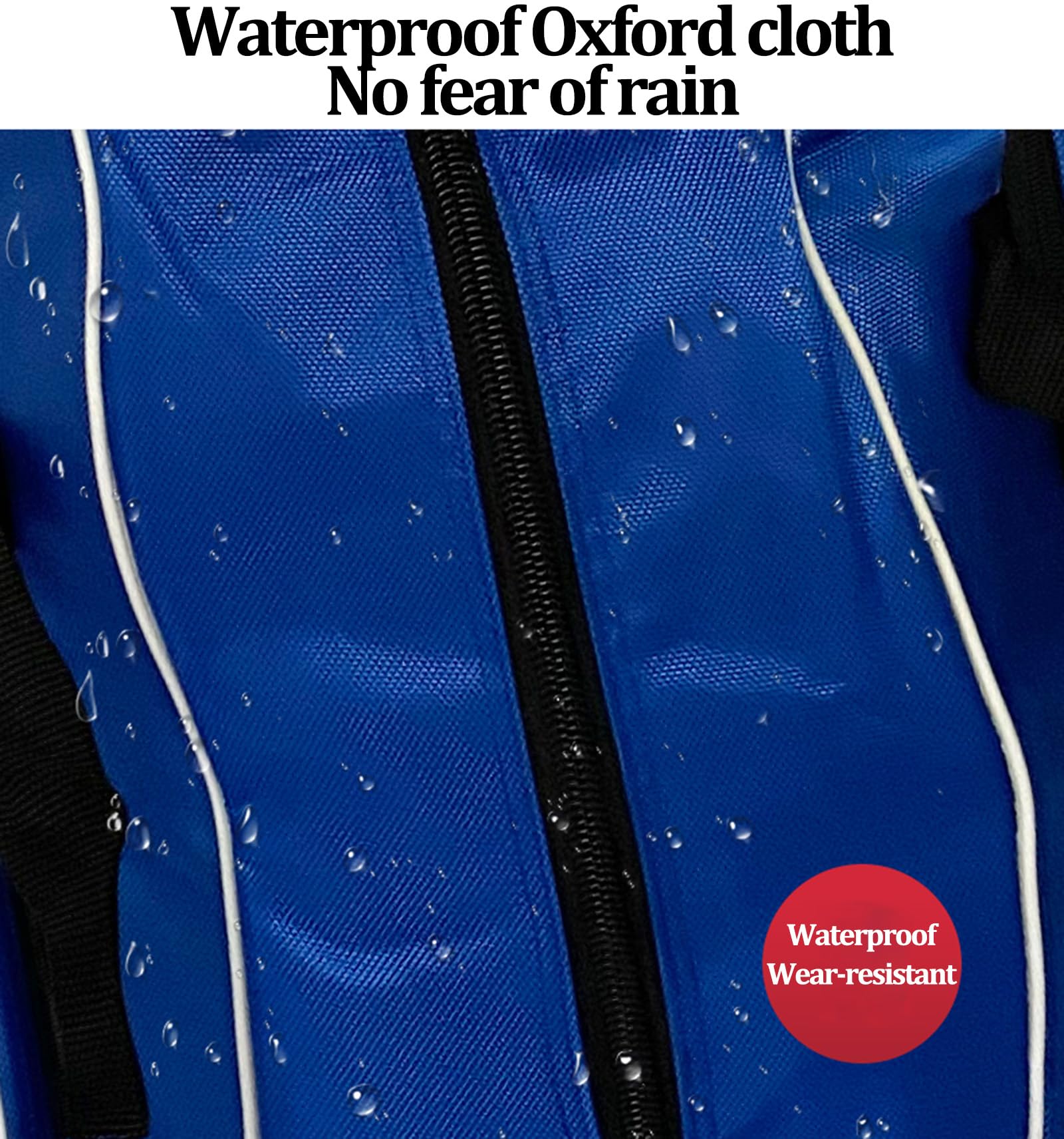 TBQATNTS Fencing Suit Holdall - Pull Rod Bag with Wheels, Foil/Epee/Saber Mask and Fencing Suit Compatible, Gray