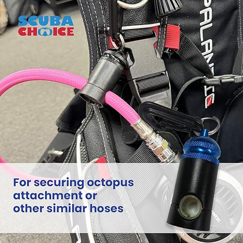 Miniatura 7 de regulador de buceo Dive Heavy Duty Pulpo soporte de manguera, clip Holds 3kg