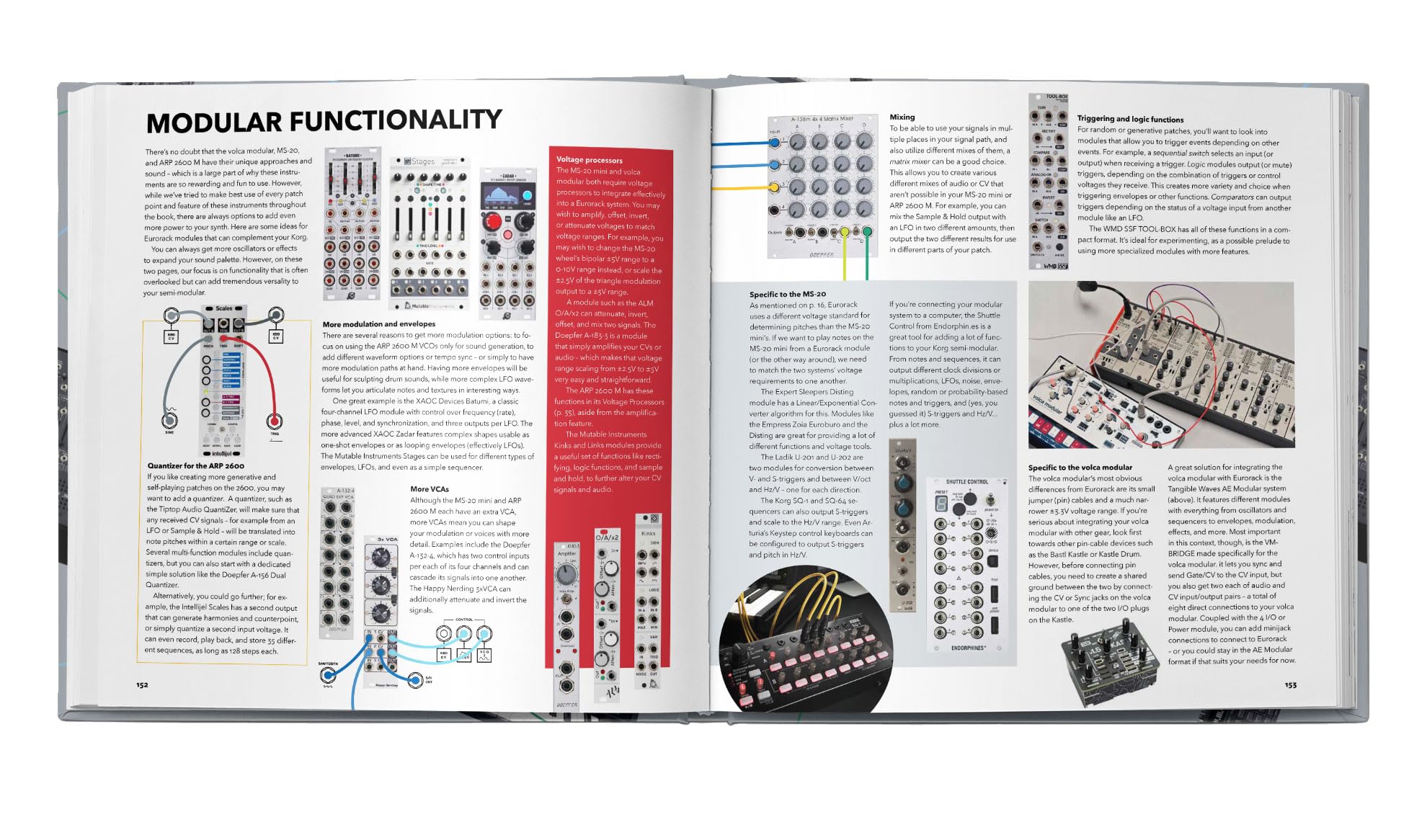 Bjooks Patch & Tweak with Korg Hardcover Bildband über patchbare Synthesizer mit Tipps, Techniken, Beispiel Patches, Interviews und Einblicken in semi modulare Synthese