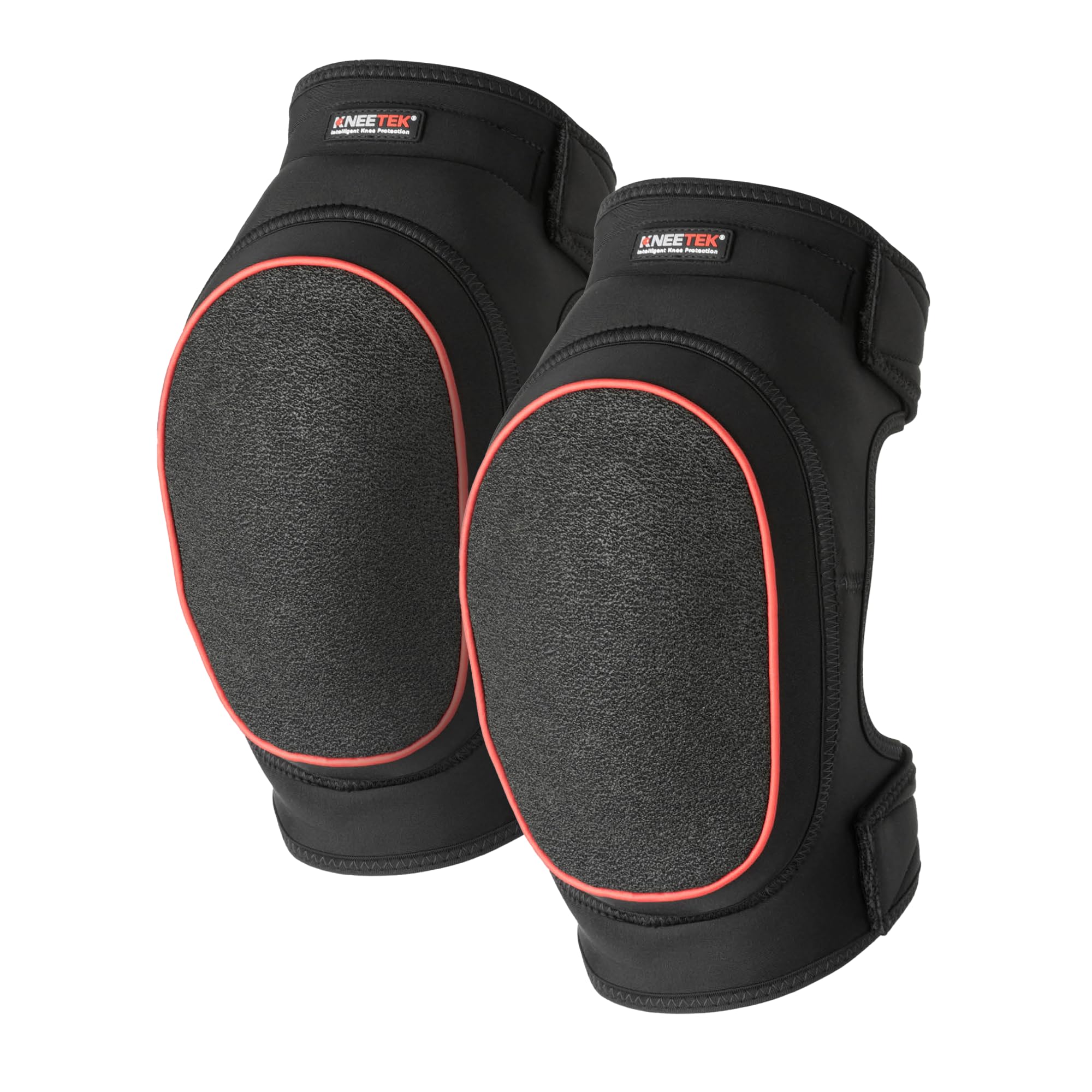 Kneetek Knieschoner SAFETEK KevSafe | robust & extrem abriebfest | rutschhemmende Knieschützer für optimale Entlastung beim Arbeiten | Kniepolster geeignet für sehr harte und raue Untergründe