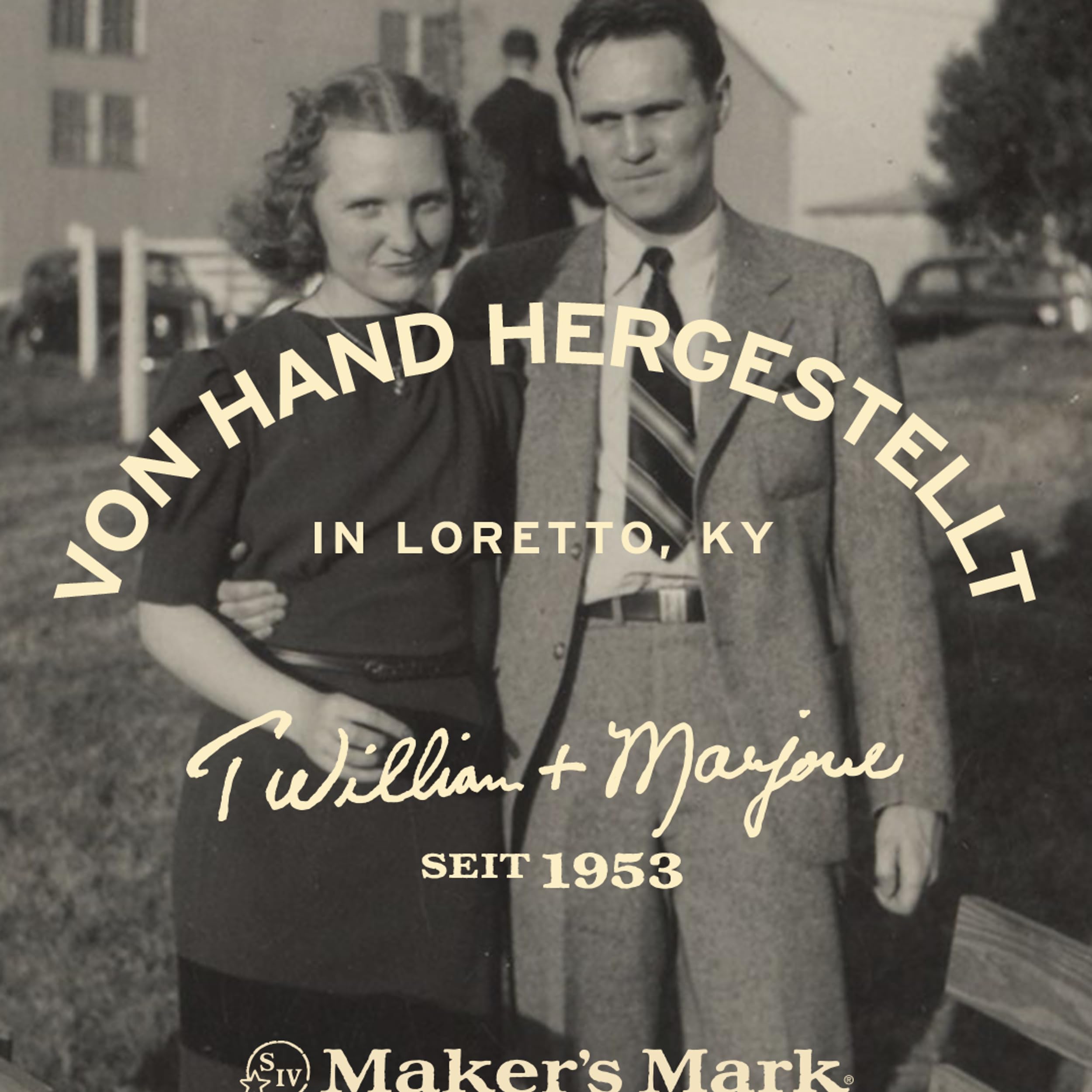 Maker's Mark | handgemachter Kentucky Straight Bourbon Whisky | weicher und vollmundiger Geschmack | 45% Vol | 700ml Einzelflasche
