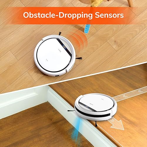 Miniatura 3 de ILIFE V3s aspiradora pro robótica, versión de V3s, cuidado de pelo de mascotas, potente succión sin enredos, diseño delgado, carga automática, uso