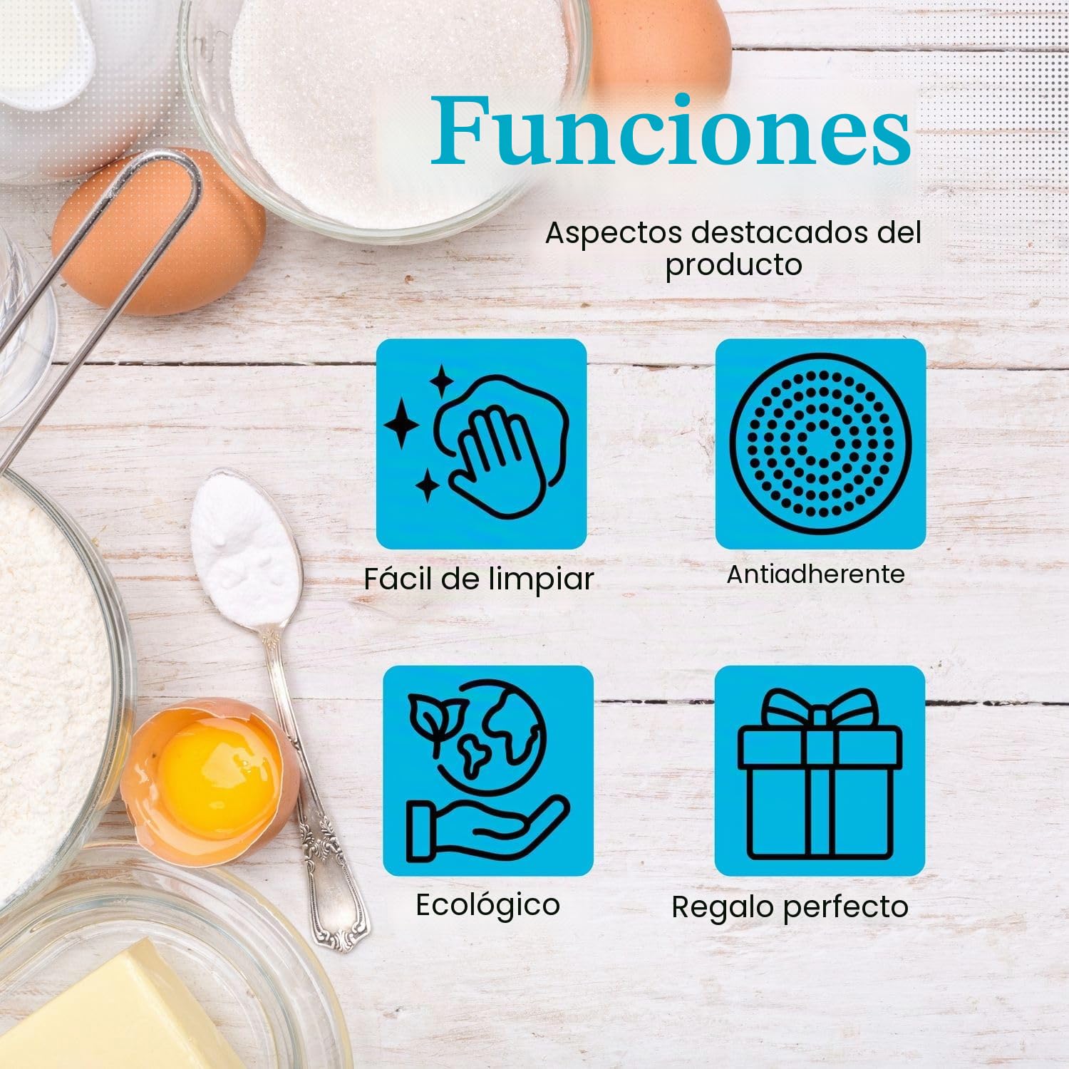 Intirilife Rodillo de mármol con soporte Blanco - 46.5 cm - Rodillo para masa, rodillo de pastelería, rodillo de pizza, de mármol natural para un fácil amasado, fácil de limpiar