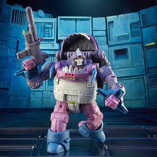 Miniatura 4 de Transformers Toys Studio Series 86-08 Deluxe Class The Movie 1986 - Figura de acción Gnaw de 8 años en adelante, 4.5 pulgadas
