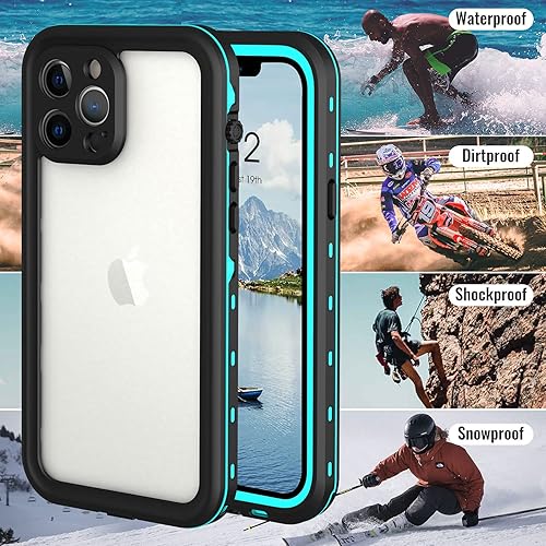 Miniatura 12 de Funda impermeable para iPhone 13 Pro Max compatible con MagSafe de 6.7 pulgadas 2021 Mag, imán magnético seguro para iPhone 13 Pro Max, a prueba