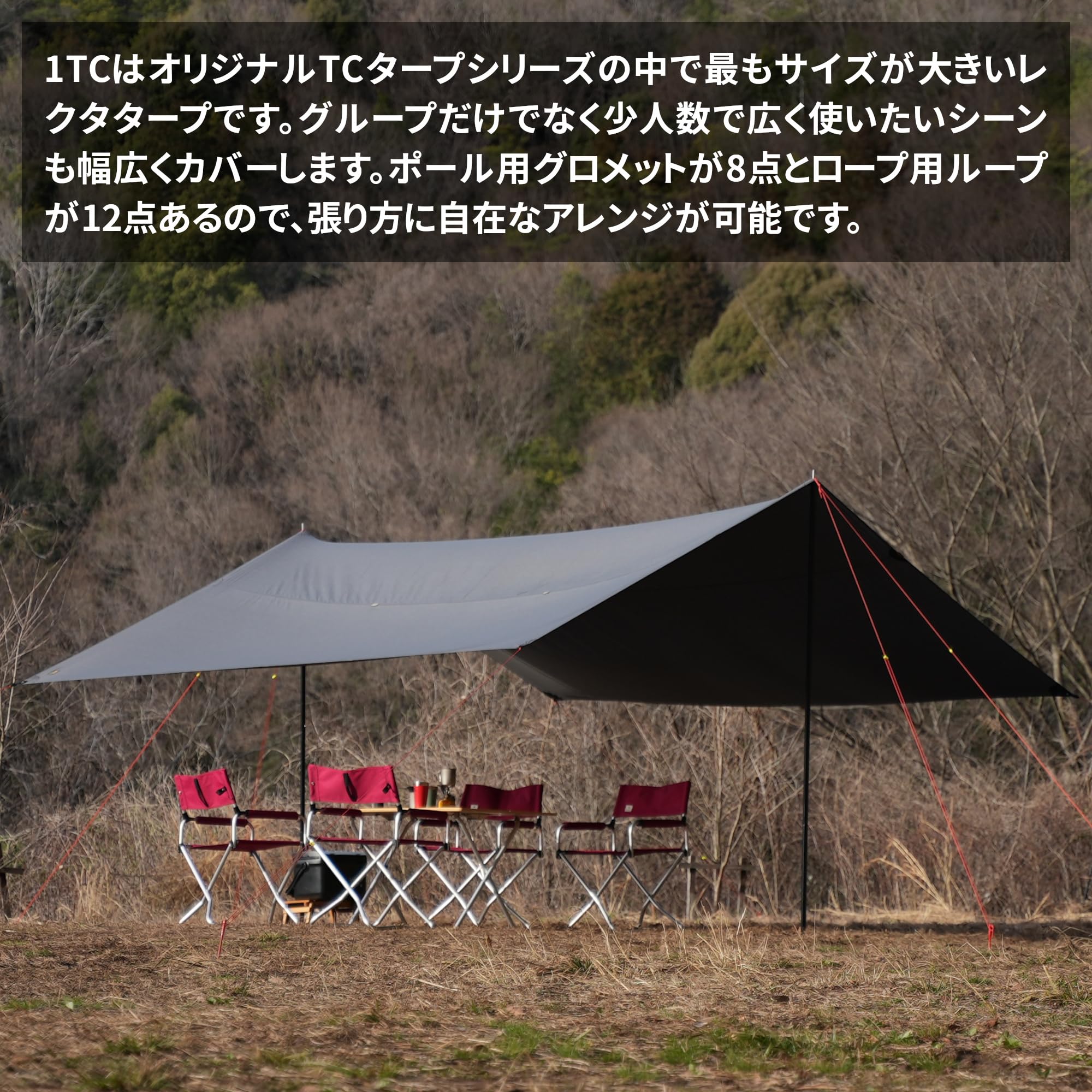 Amazon | TATONKA(タトンカ) TARP タープ 1 TC ブラック 黒 (日本限定  