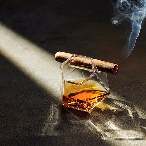 Miniatura 5 de James Scott Vaso de whisky, vasos de moda antigua con reposamanos, regalos para hombres, juego de 2