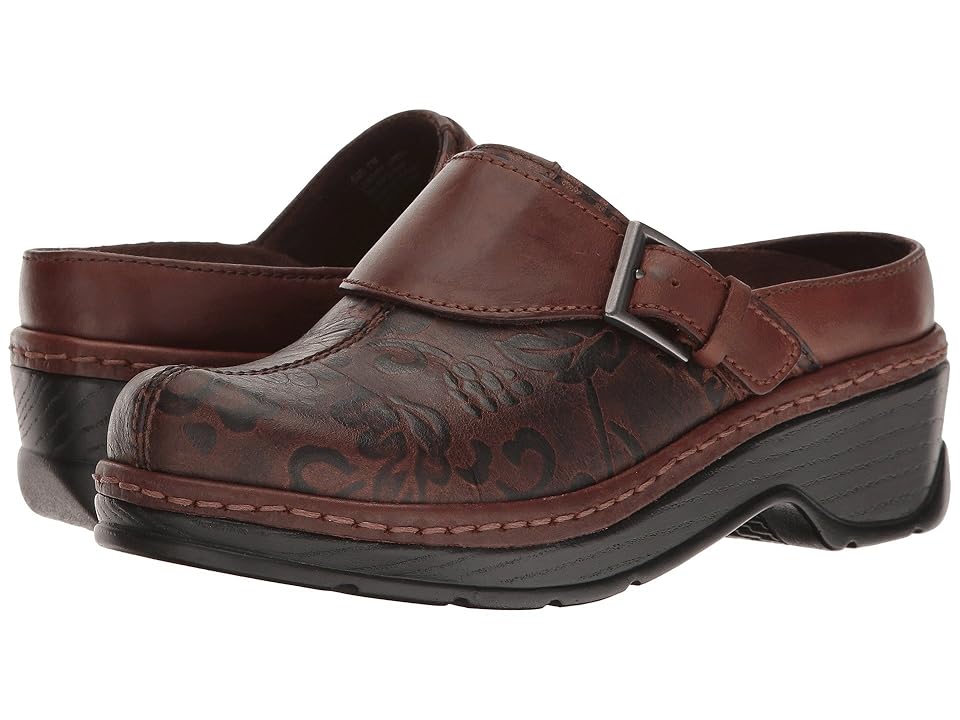 Klogs Footwear Austin (Flower Tool) Women's Clog Shoes INTERNATIONAL SHIPPING