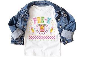 Back-To-School Ready: Preppy Pre-K Shirts For Girls
