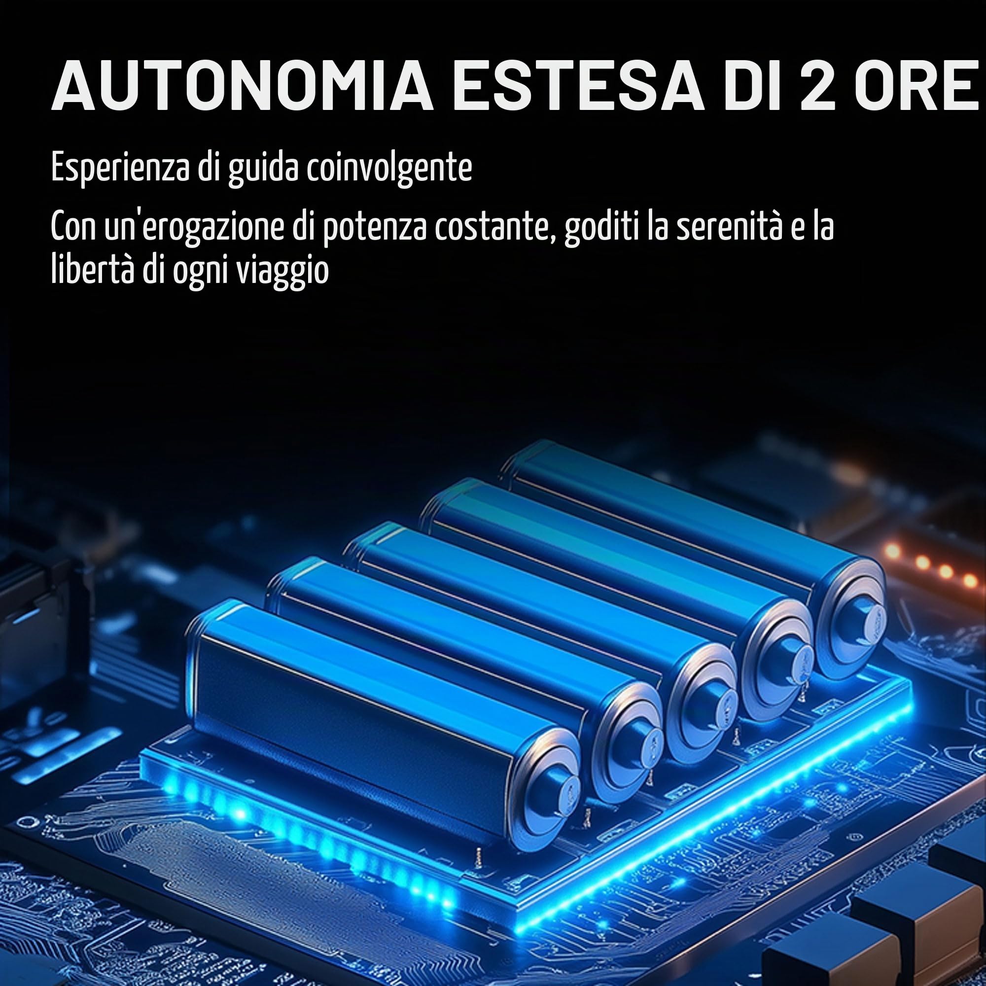APTUM ADV250 Moto Elettrica per Bambini 8-10 Anni | Motocicletta elettrica con Motore 250/350W, 3 Velocità 8/13/16 km/h, Autonomia 15 km, Pneumatici 12,5”, Suoni Reali ed Effetto Nebbia