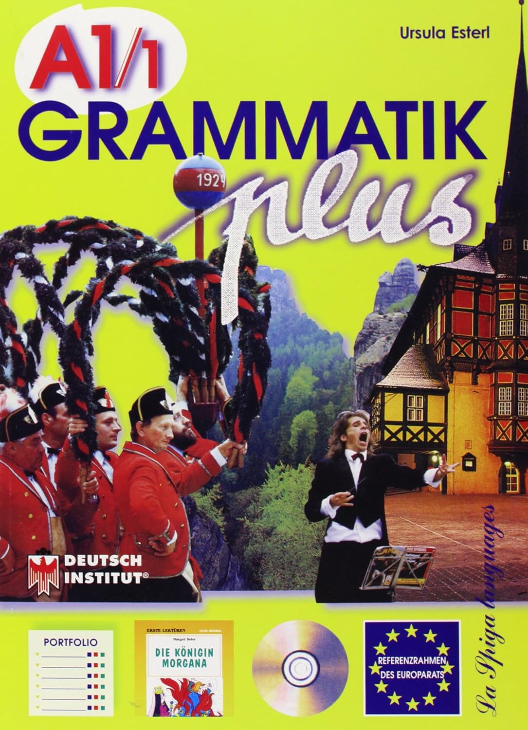 Amazon.com: Grammatik plus A1/1 (incl. Audio CD): 9788846822925: Ursula ...