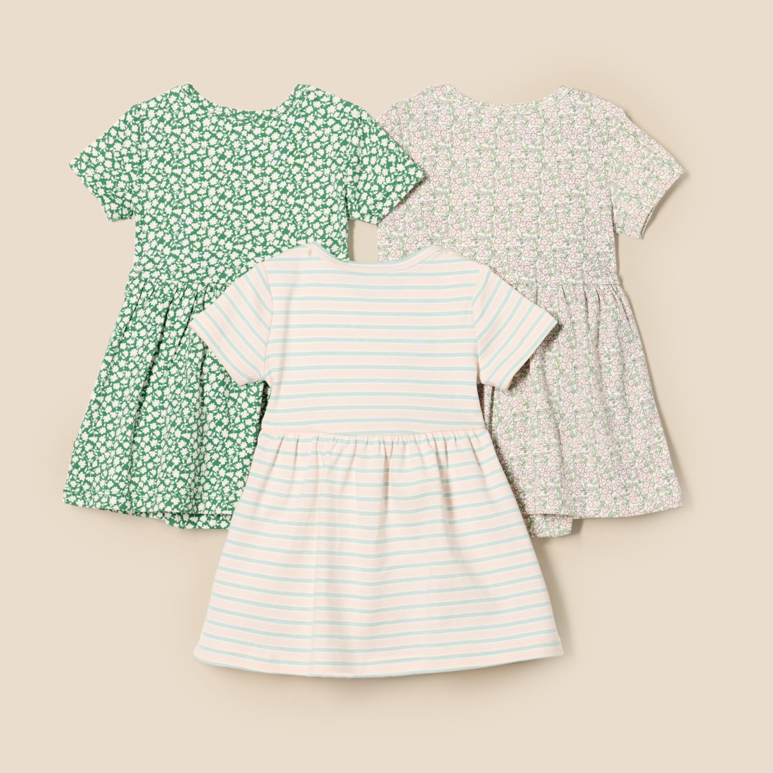 Amazon Essentials Baby - Mädchen Enges Kurzarmkleid