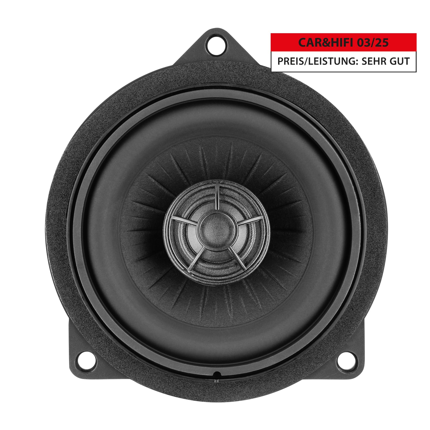 ETON UG-BMW10XT – 10 cm / 4" 2-drożny system koastalny Plug & Play, zestaw głośników samochodowych kompatybilny z pojazdami BMW i MINI, system dźwiękowy do montażu w drzwiach (koszyk T), 1 para