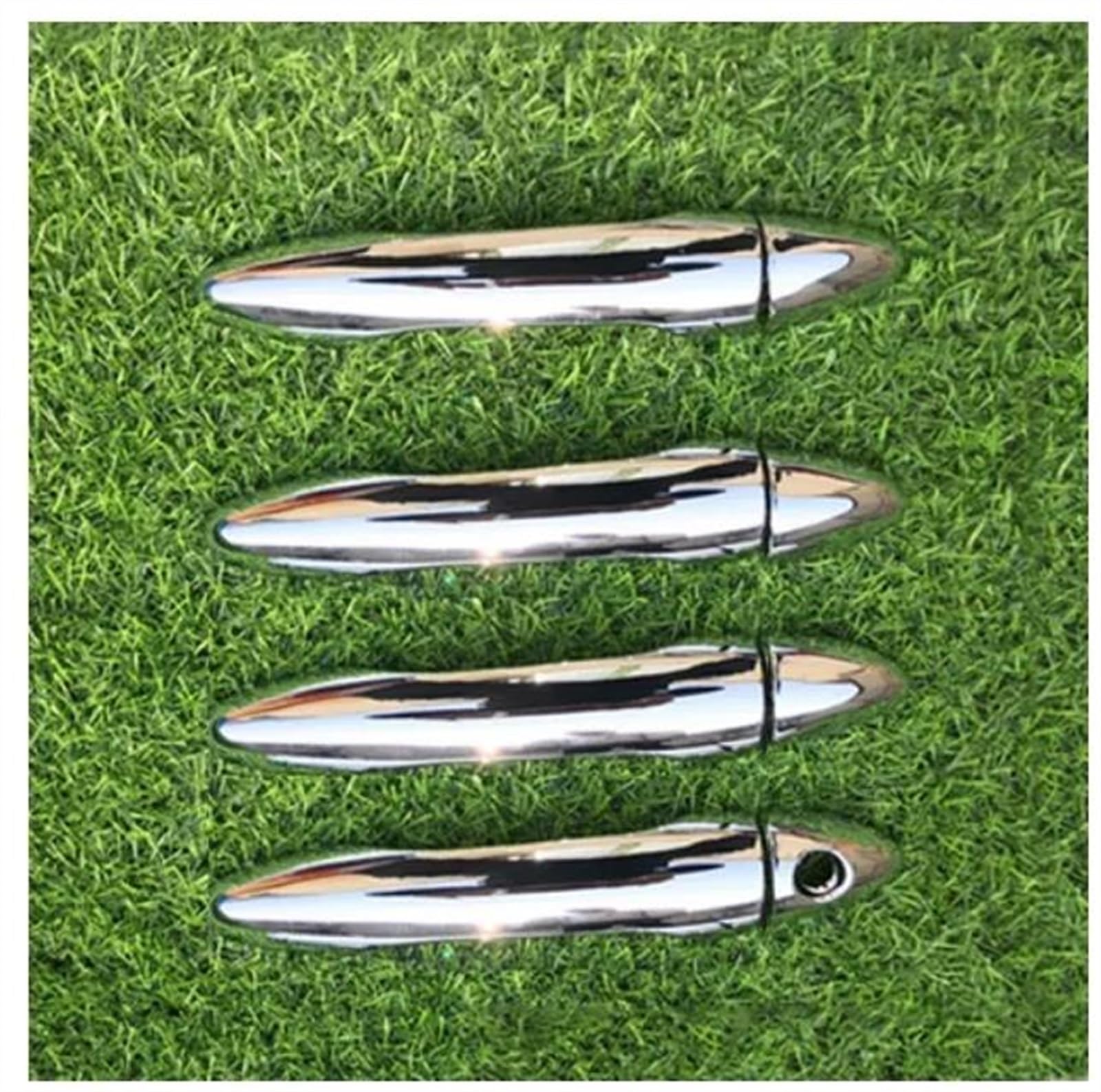 SLIMES Car Door Handle Cover Trim for Kia K3 Scratch Proof Set Chromium Styling Exterior Parts Accessories Protection(OneColor)