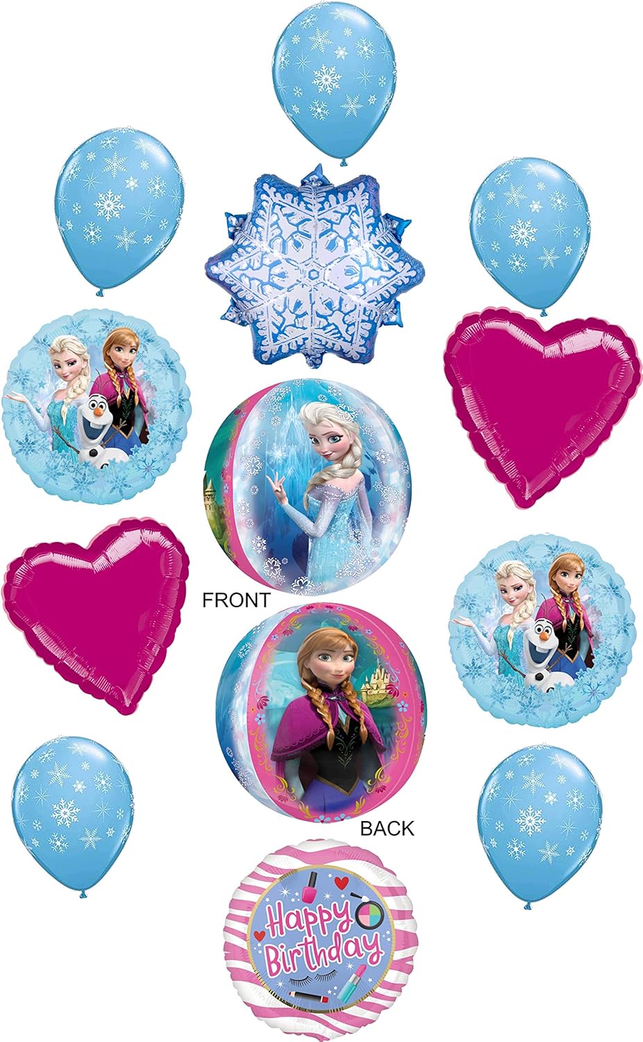 Frozen Birthday Party Supplies Elsa 
