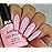 AIMEILI Soak Off U V LED Hema Free Pink Gel Nail Polish - Cake Pop (019) 10ml