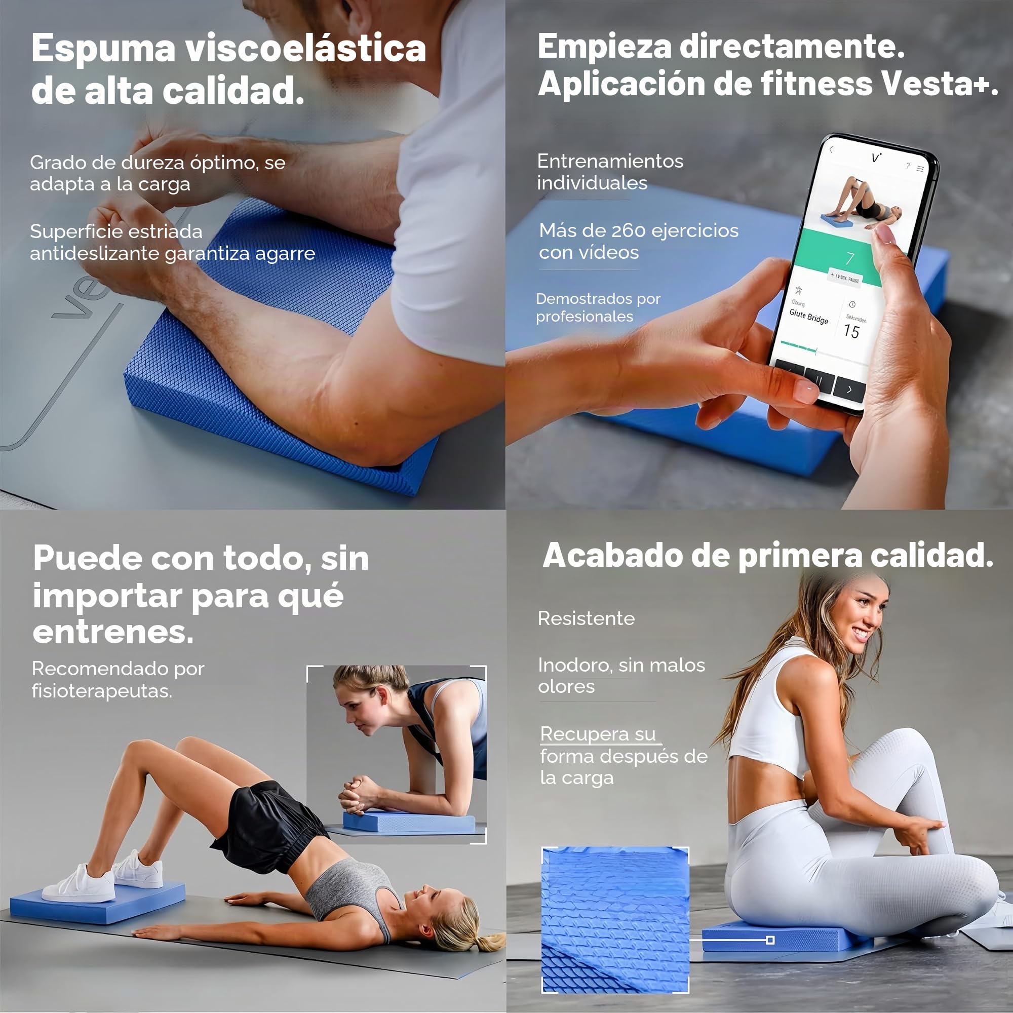 Innovador cojín de equilibrio 40 x 33 x 5 cojines de espuma de yoga no deformado almohadilla de equilibrio almohadilla de equilibrio almohadilla de equilibrio cojín de equilibrio cojín de