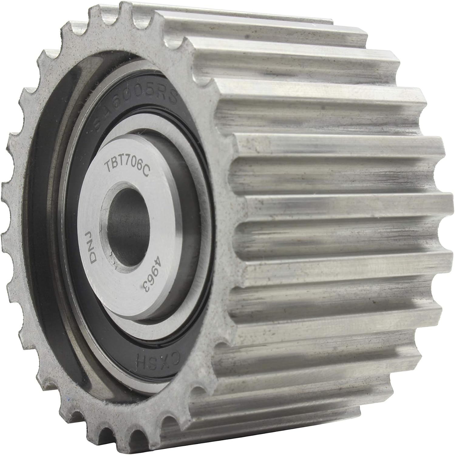 DNJ TBT706C Timing Belt Idler Bearing For 1990-2015, Saab, Subaru, 9-2X, Baja, Forester, Impreza, Legacy, Outback, 1.8L-2.5L, H4, DOHC, SOHC, 16V, Naturally Aspirated, Turbocharged