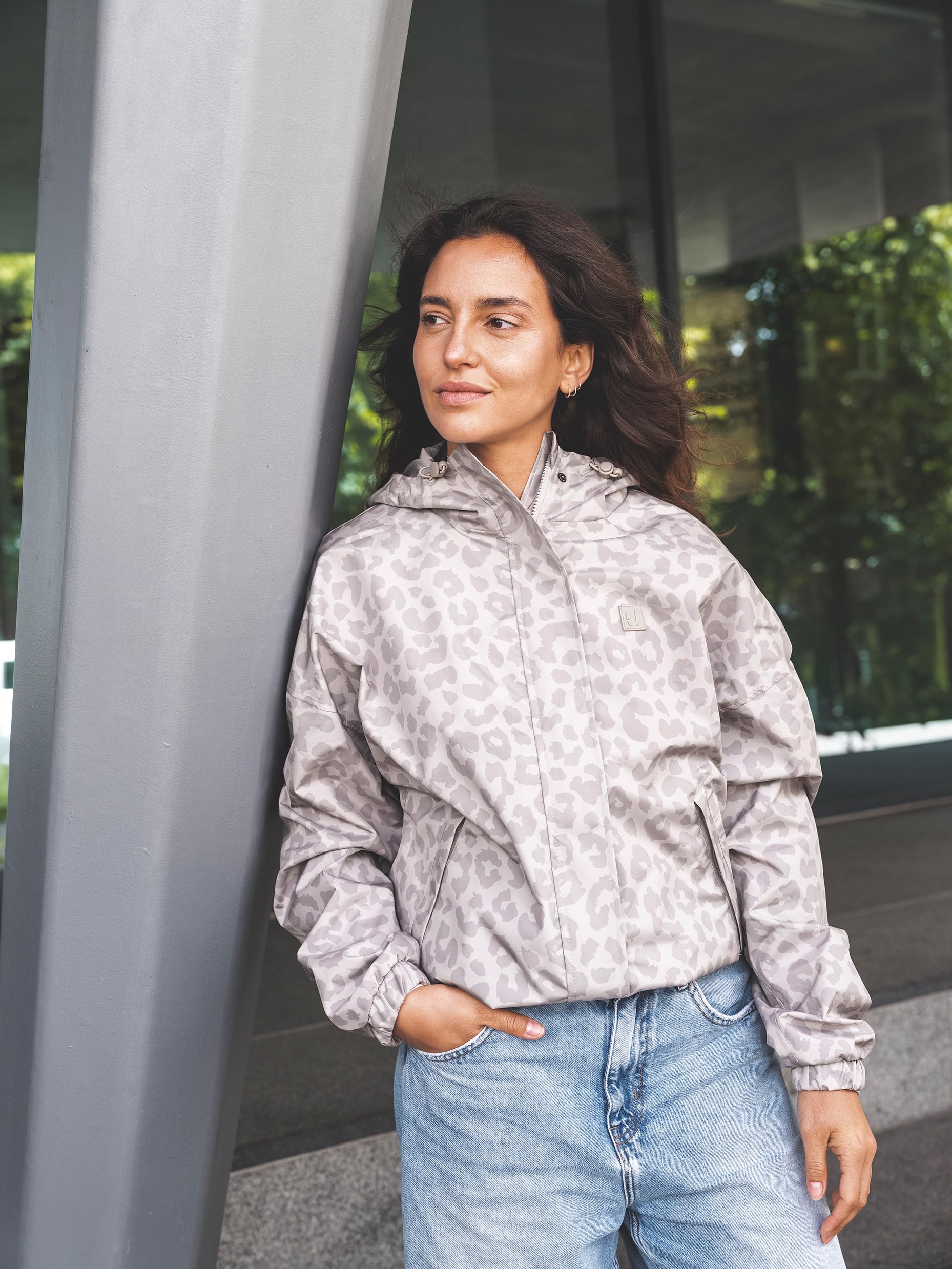 Johnny Urban Regenjacke Damen - Aubrey - Regenmantel Übergangsjacke mit Mesh-Futter - Wassersäule 10000 mm - Wasserdichte Jacke mit Verschweißten Nähten
