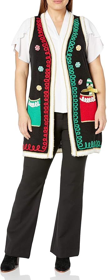 womens ugly sweater vest