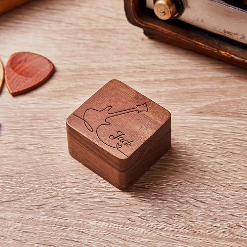 Miniatura 9 de YOJO Púas de guitarra personalizadas, soporte de púas de guitarra personalizado, púas de guitarra personalizadas con estuche, regalo personalizado