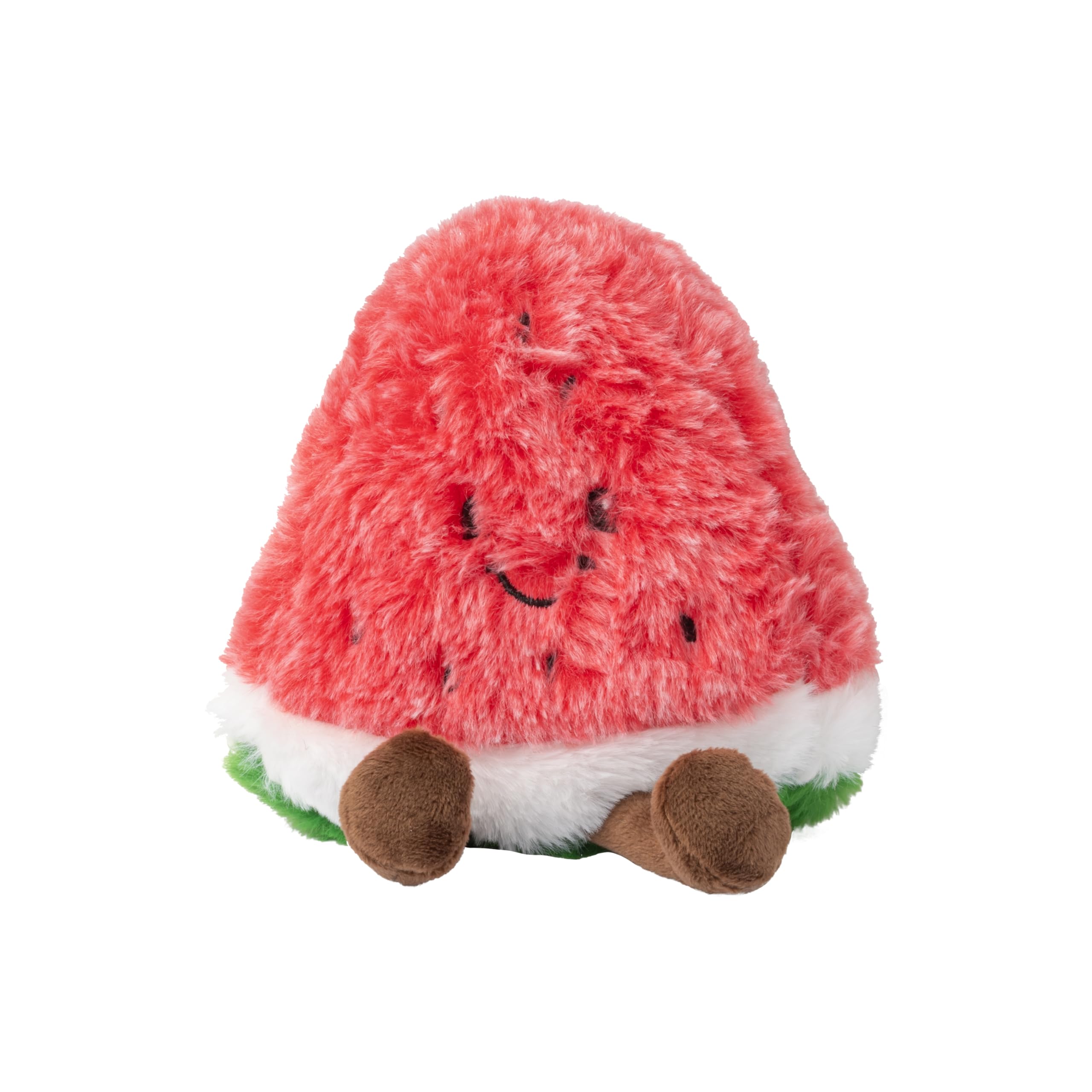 HTI Soft Weighted Plush Toy for Toddlers – Food-Themed Sensory Cuddle Toy for Comfort & Play – Stuffed Animal Gift for Ages 18M+ – Nursery Pillow Plush (Winnie Watermelon)