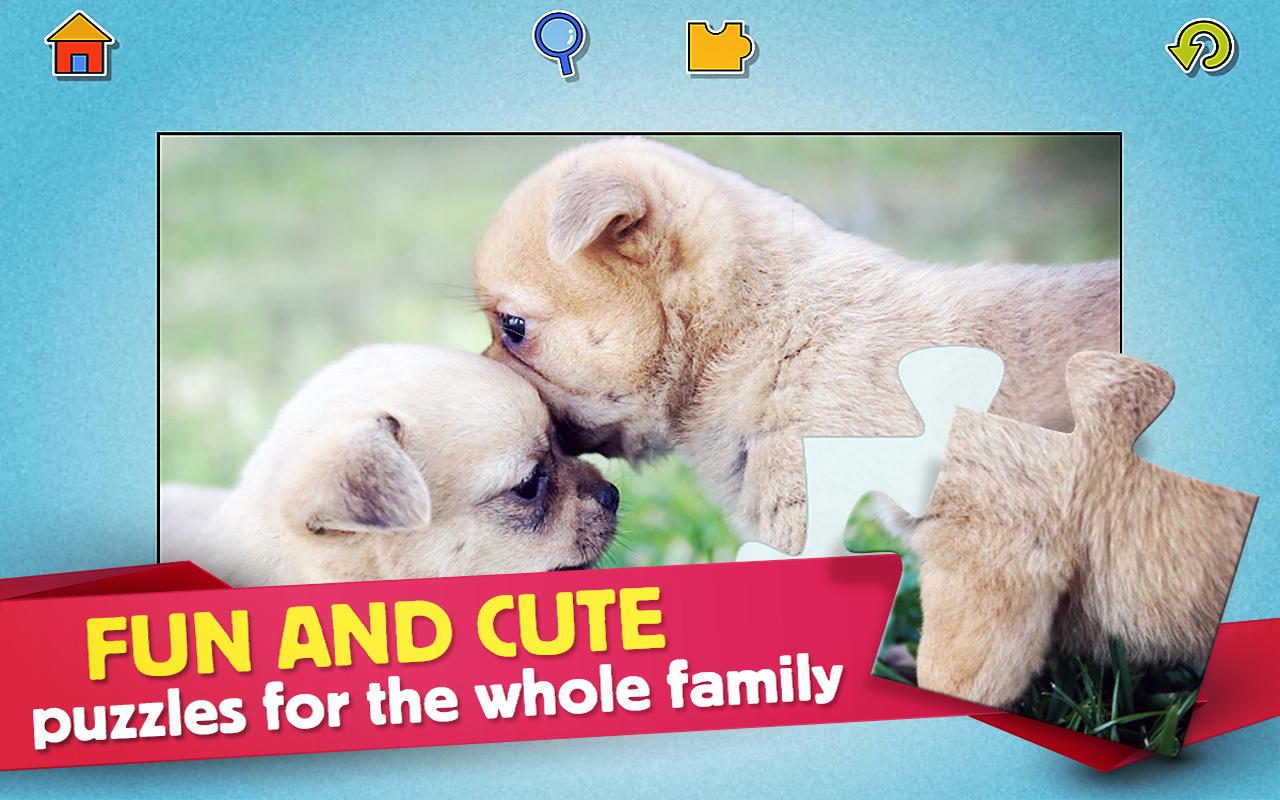 Dogs and Puppy Puzzles for Kids and Adults Free Trial Edition Fun